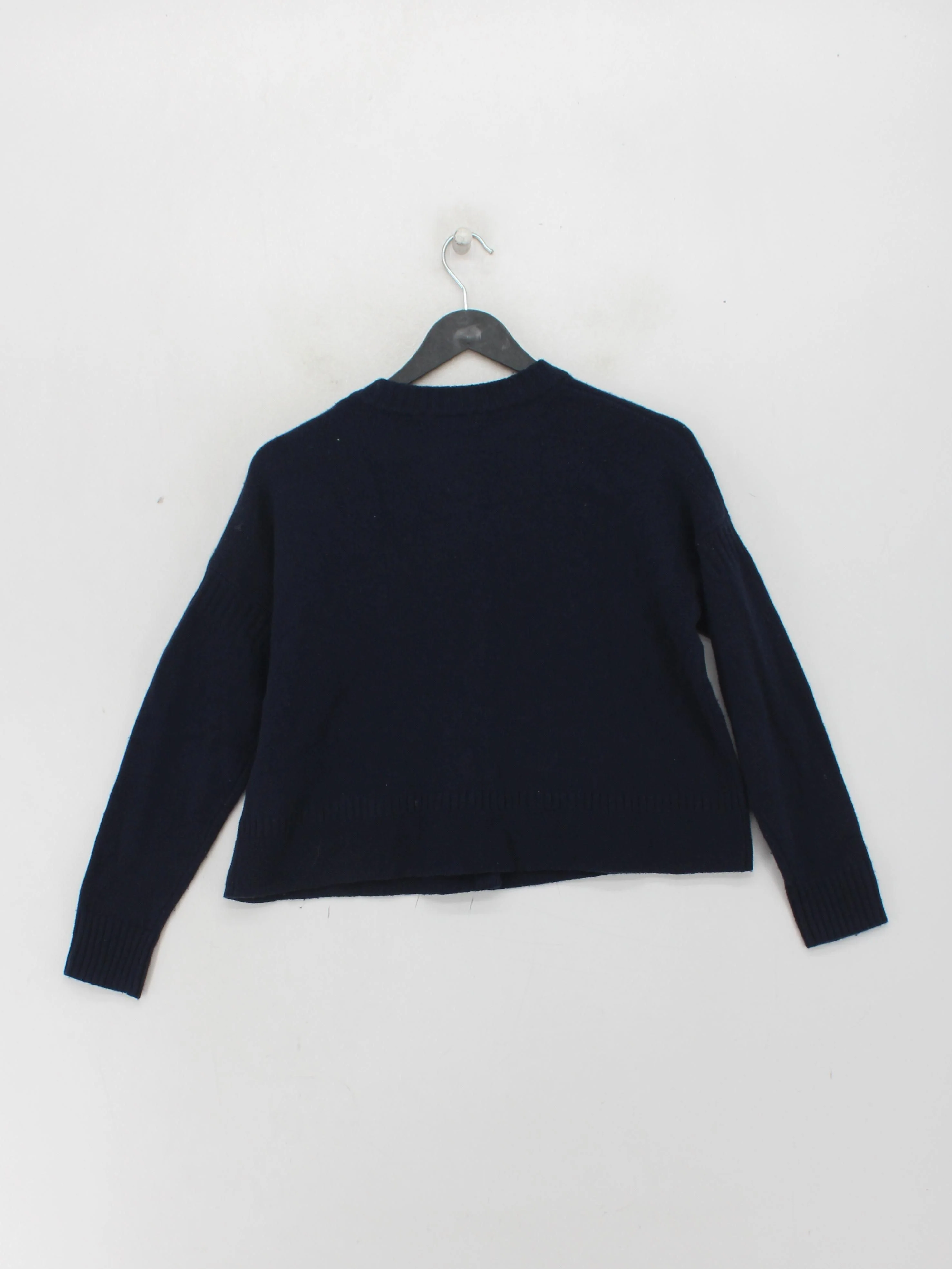 Madewell Women's Cardigan XXS Blue Wool with Polyamide, Cotton Cardigan - Image 2