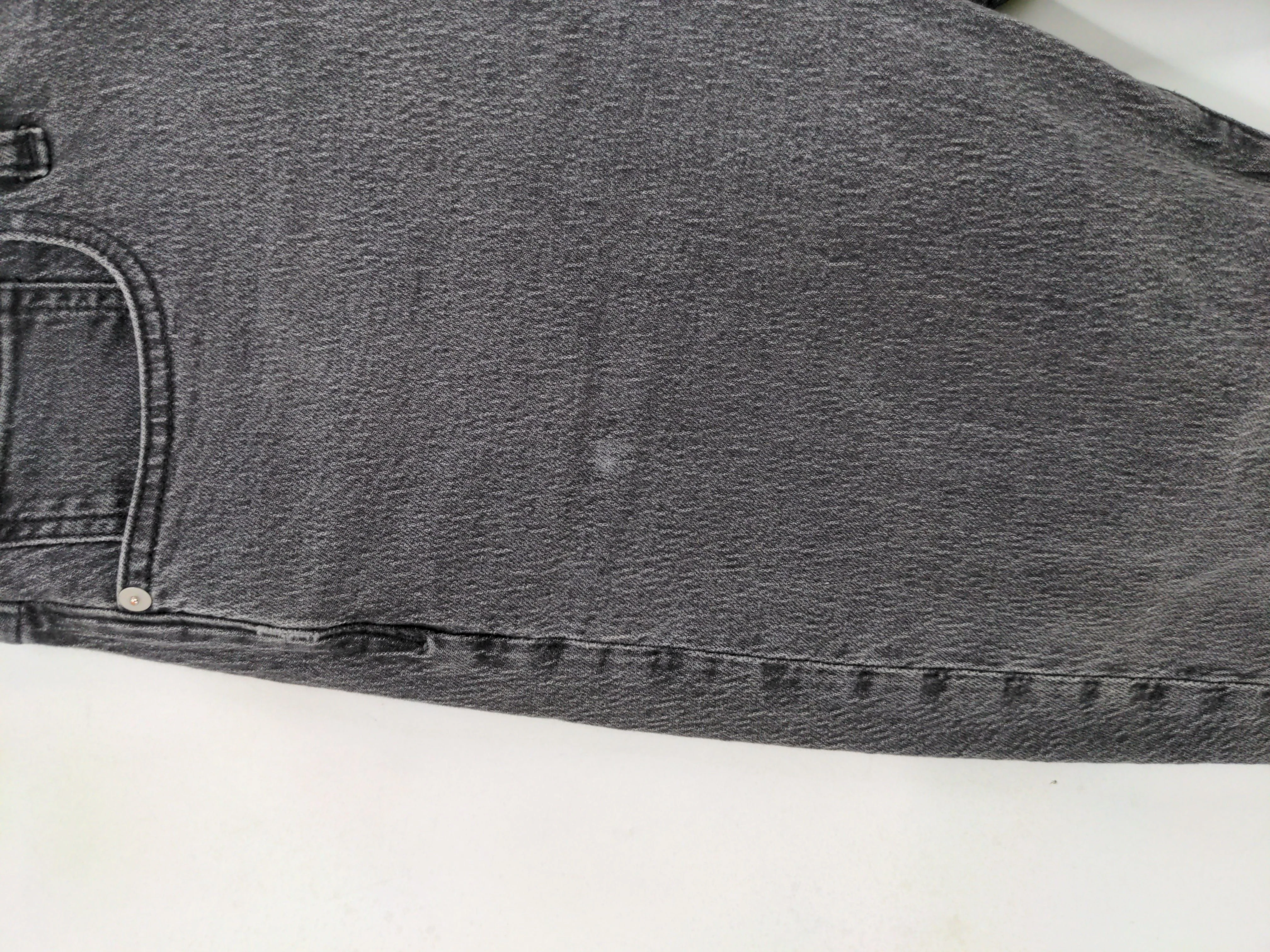 Madewell Women's Jeans M Grey Cotton with Elastane Straight - Image 5