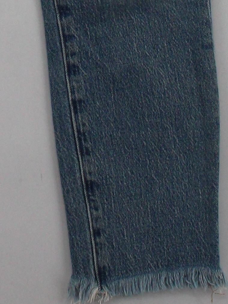 Madewell Women's Jeans W 24 in Blue Cotton with Elastane Straight - Image 4