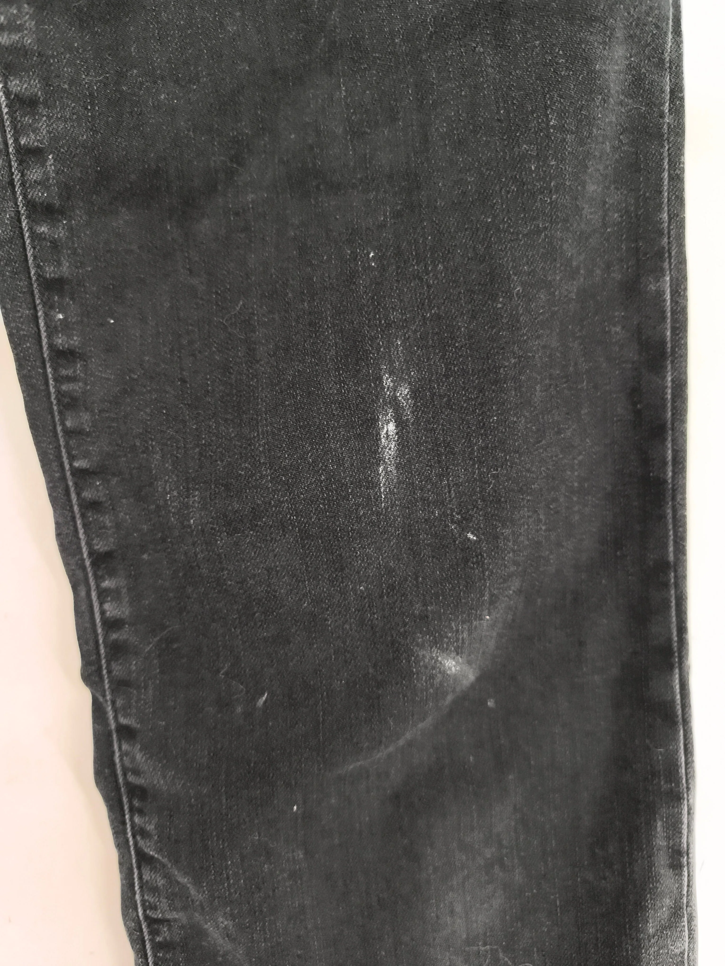 Madewell Women's Jeans W 26 in Black Cotton with Polyester Wide-Leg - Image 5