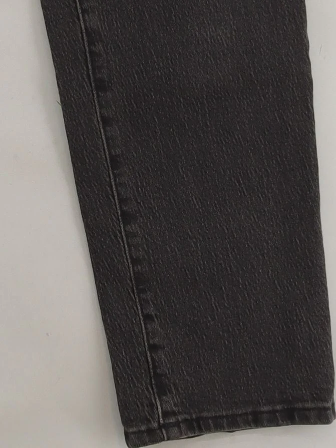 Madewell Women's Jeans W 30 in Black Cotton with Elastane Mom - Image 4