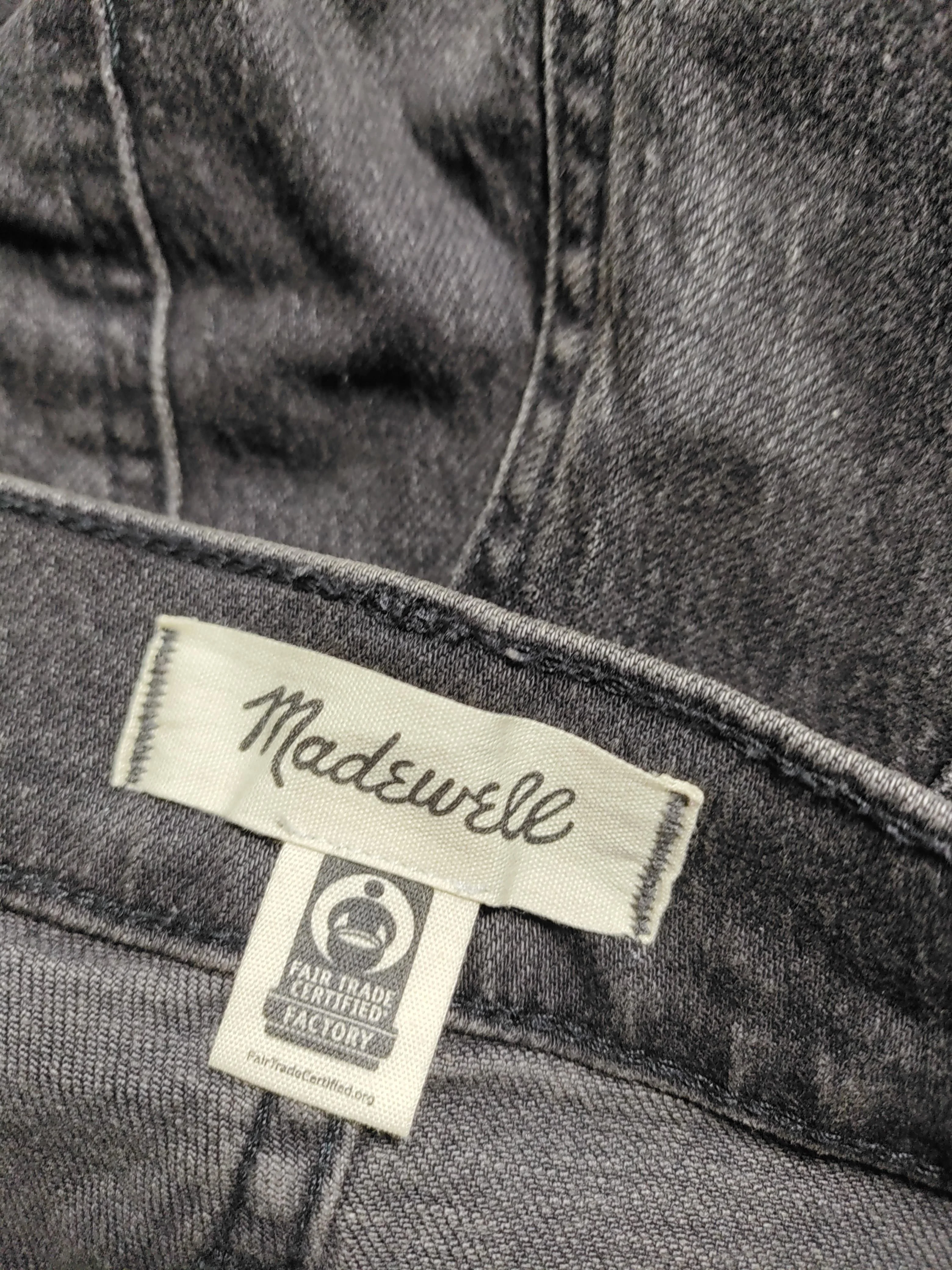 Madewell Women's Jeans W 30 in Black Cotton with Elastane Mom - Image 5