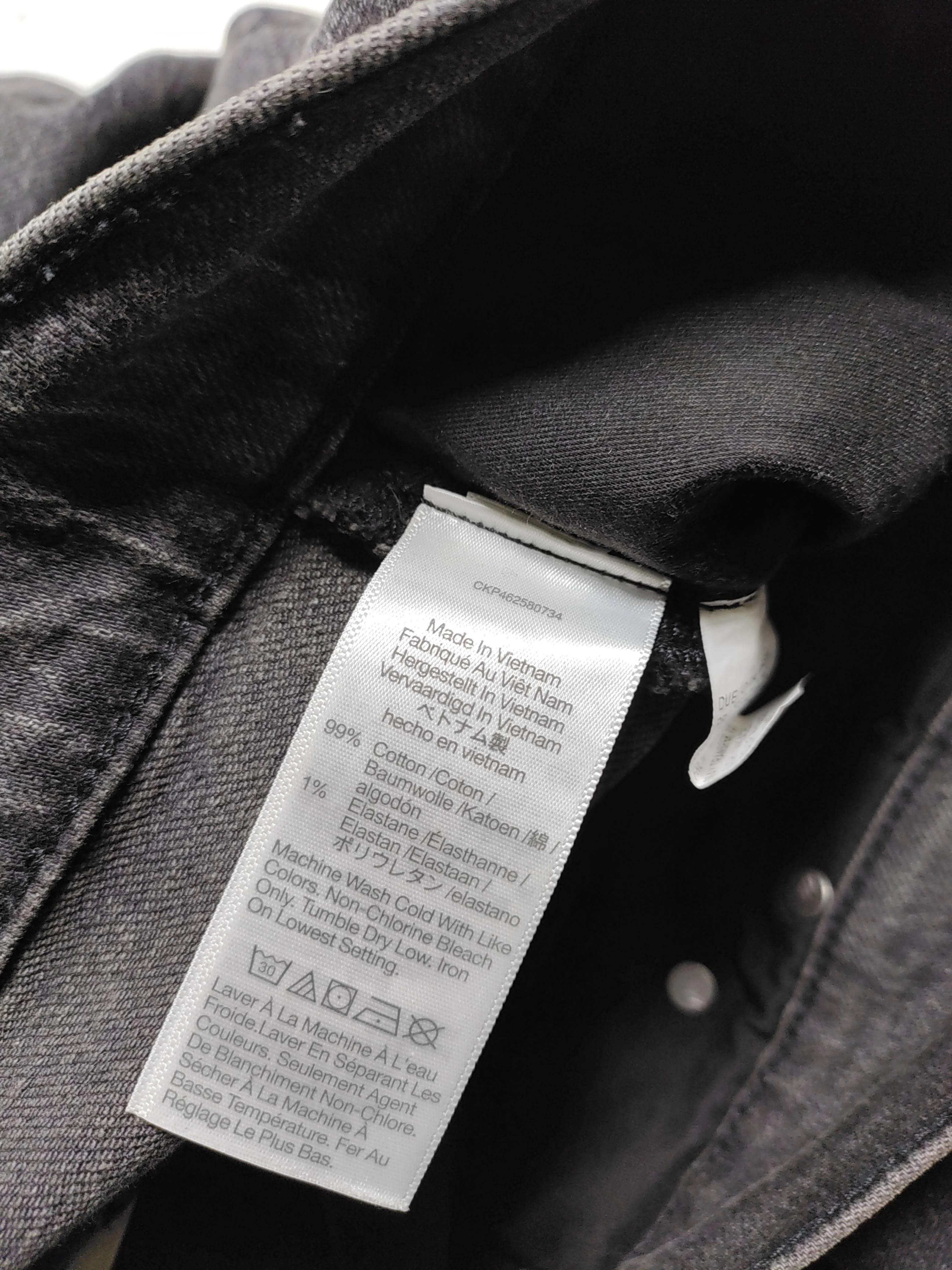 Madewell Women's Jeans W 30 in Black Cotton with Elastane Mom - Image 6