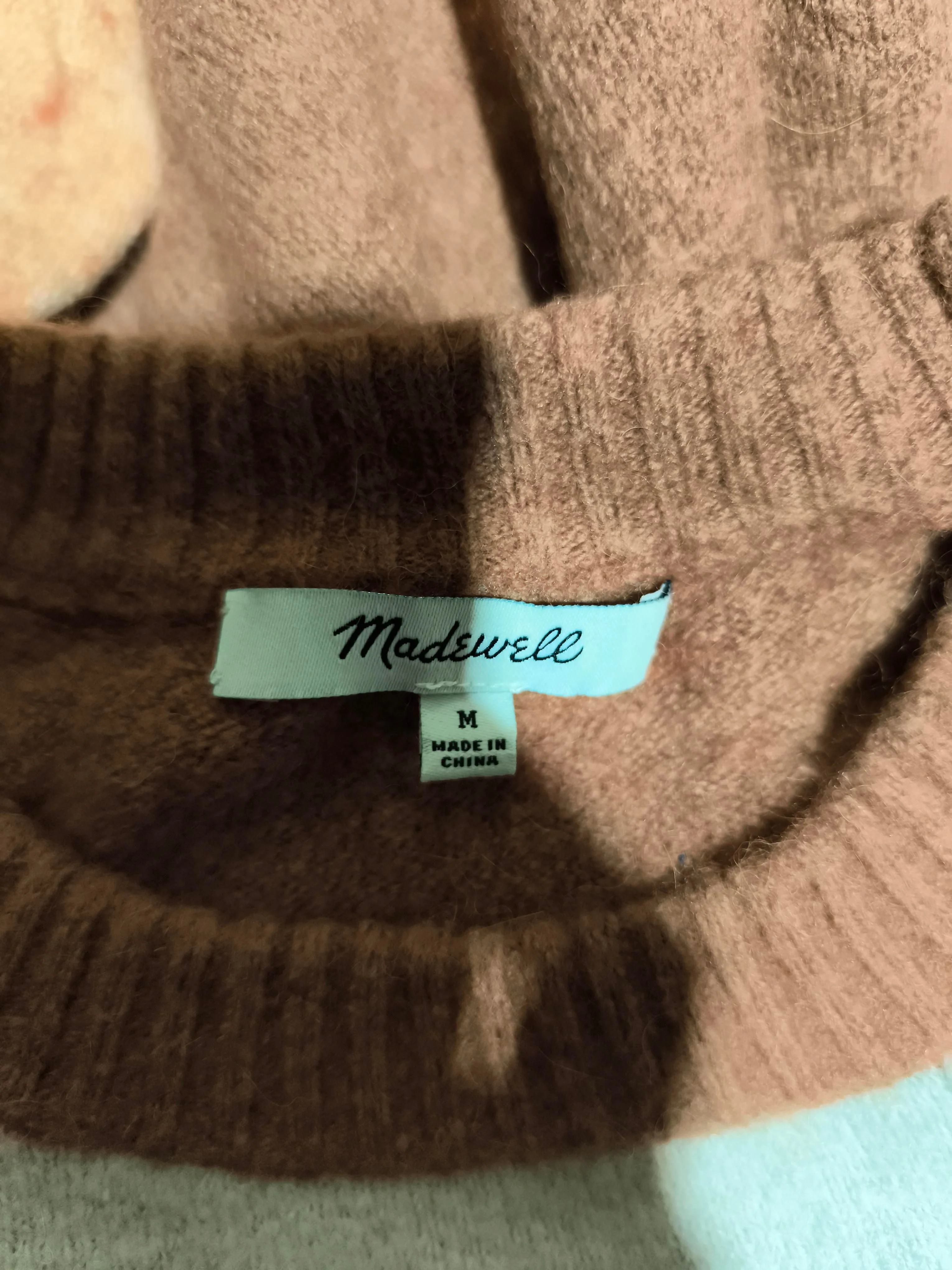 Madewell Women's Jumper M Multi Nylon with Wool, Other, Elastane Pullover - Image 6