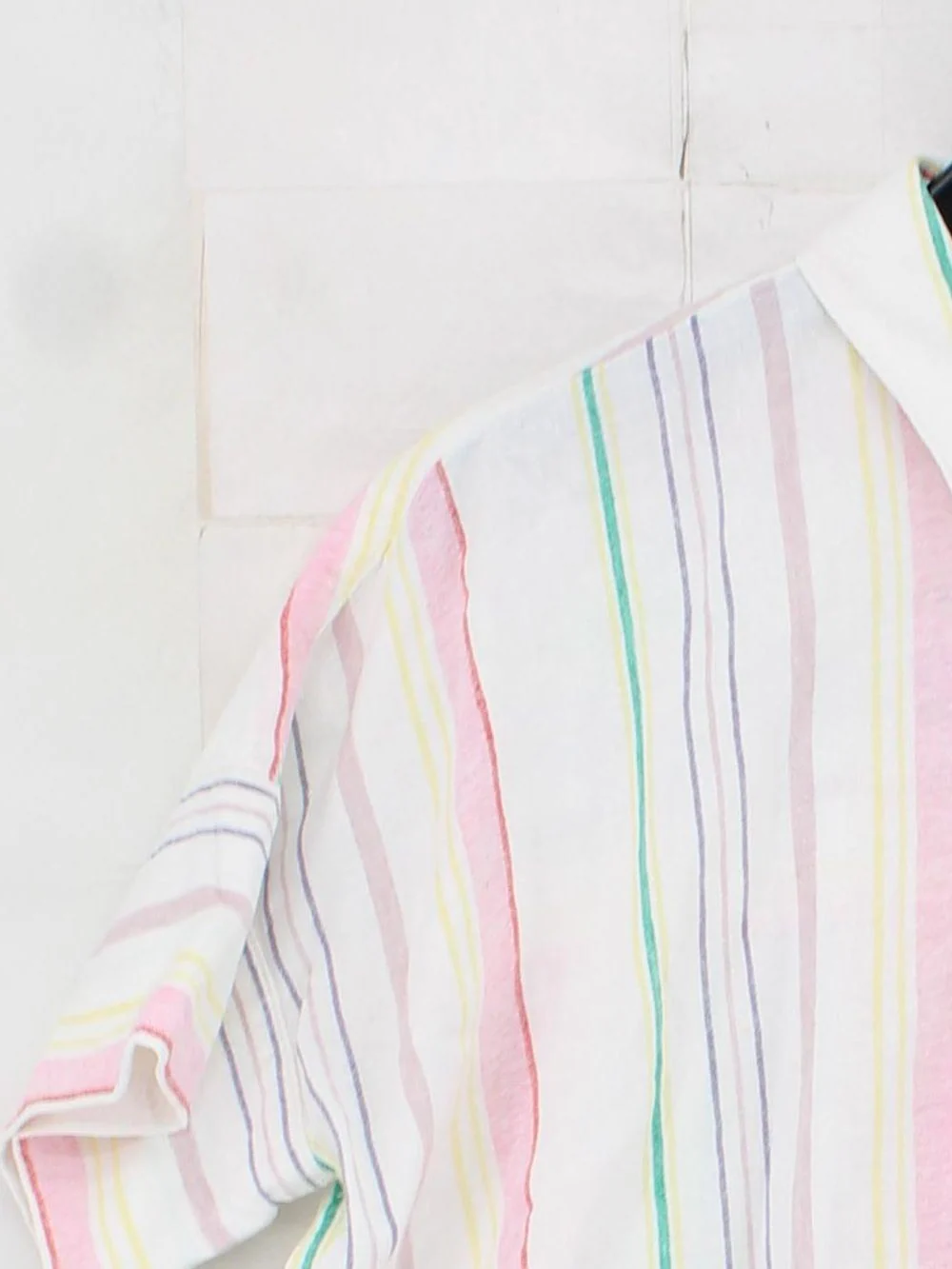 Madewell Women's Shirt M White Linen with Viscose Basic - Image 4