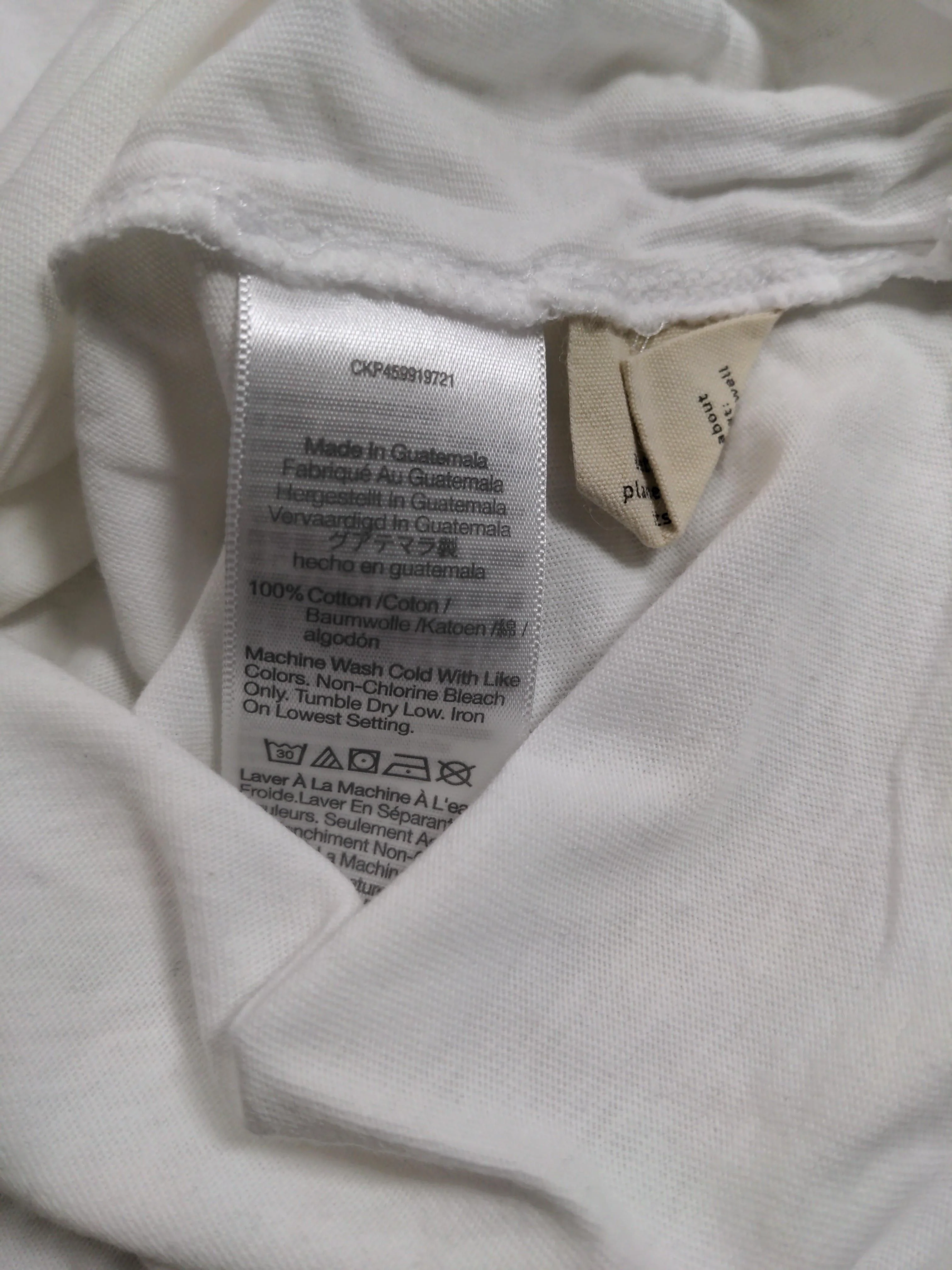 Madewell Women's T-Shirt S White 100% Cotton Sleeveless Round Neck Basic - Image 6