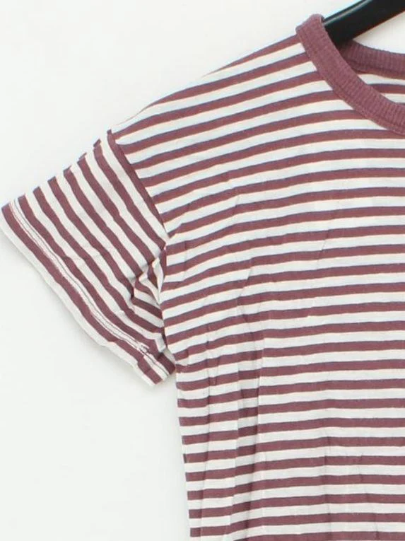 Madewell Women's T-Shirt XXS Red 100% Cotton Basic - Image 4