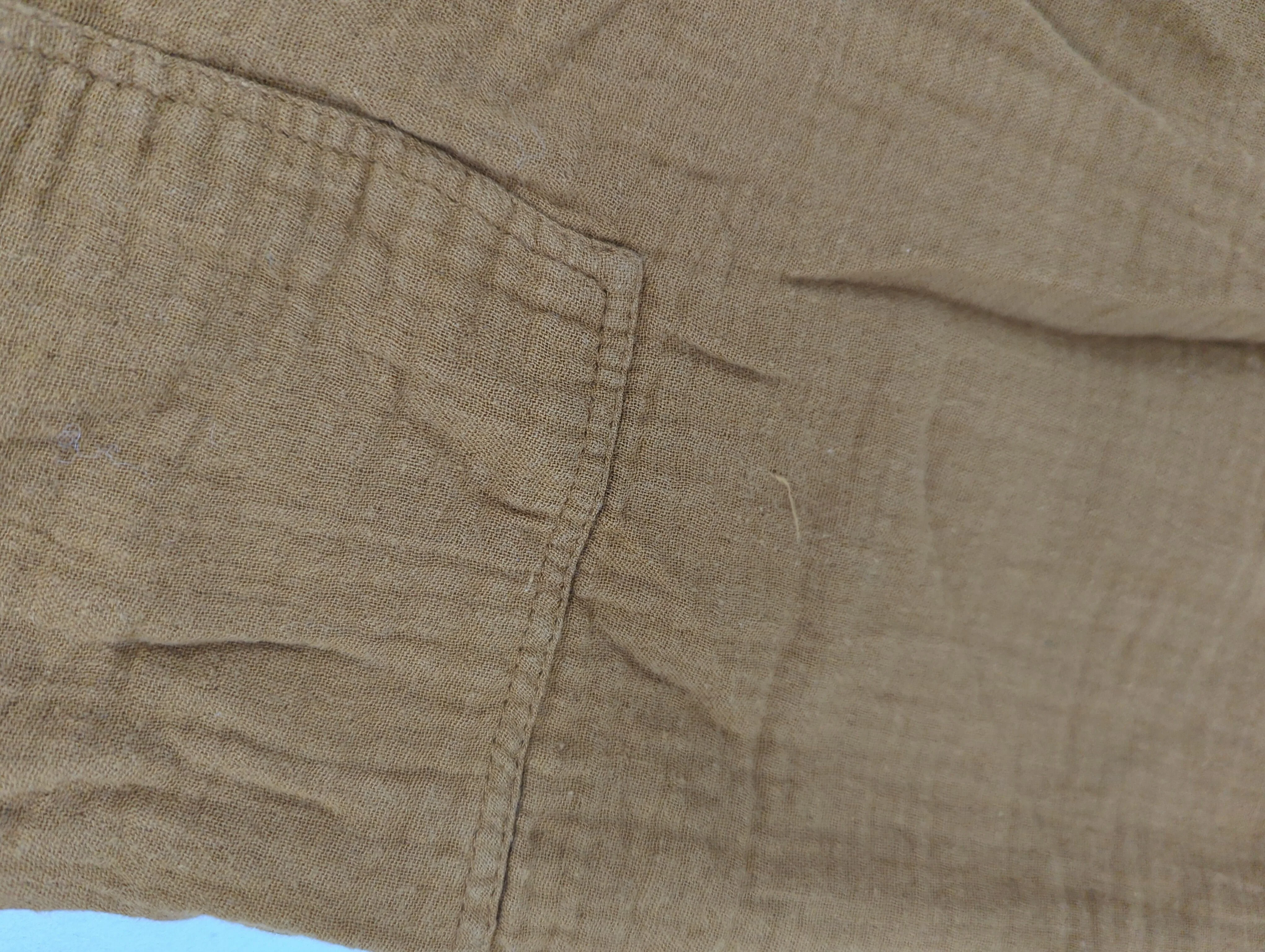 Madewell Women's Trousers S Tan 100% Cotton Tapered Sweatpants - Image 6