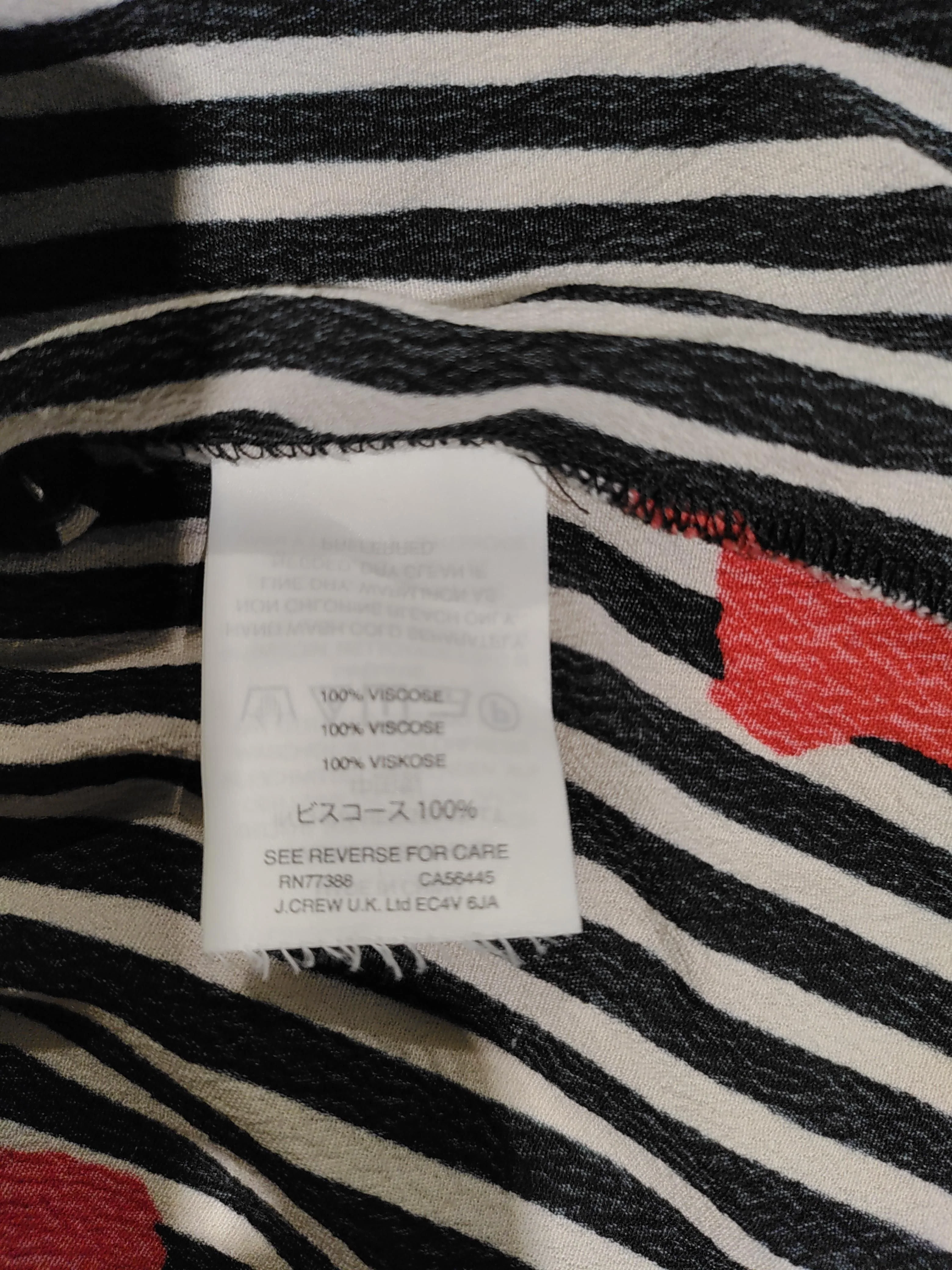 Madewell Wrap Mini Dress UK4 in Multi - Image 6