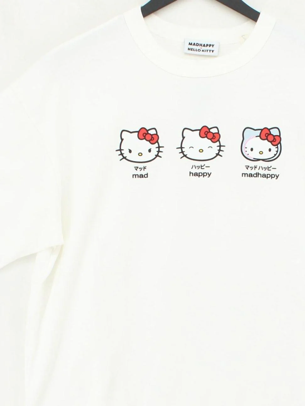 Madhappy Men's T-Shirt S White Graphic 100% Cotton Basic - Image 3
