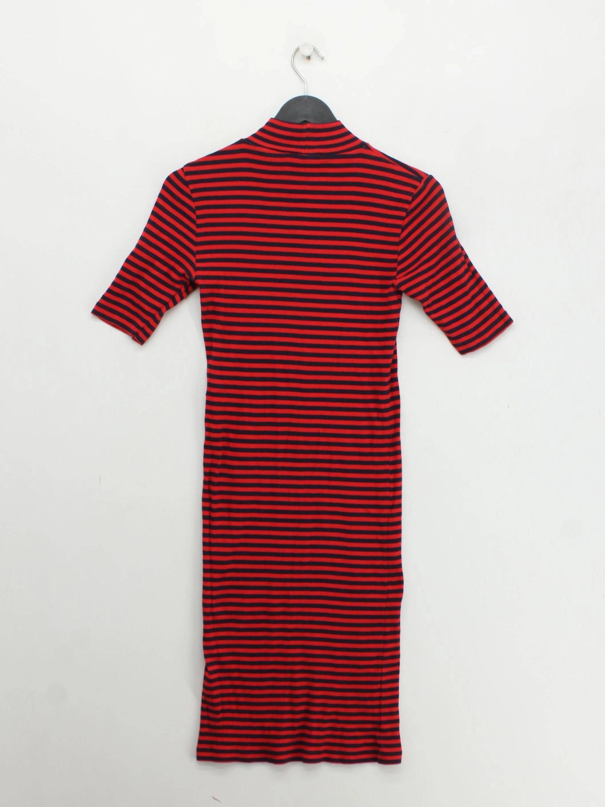 Mads Norgaard Bodycon Midi Dress S in Red - Image 2