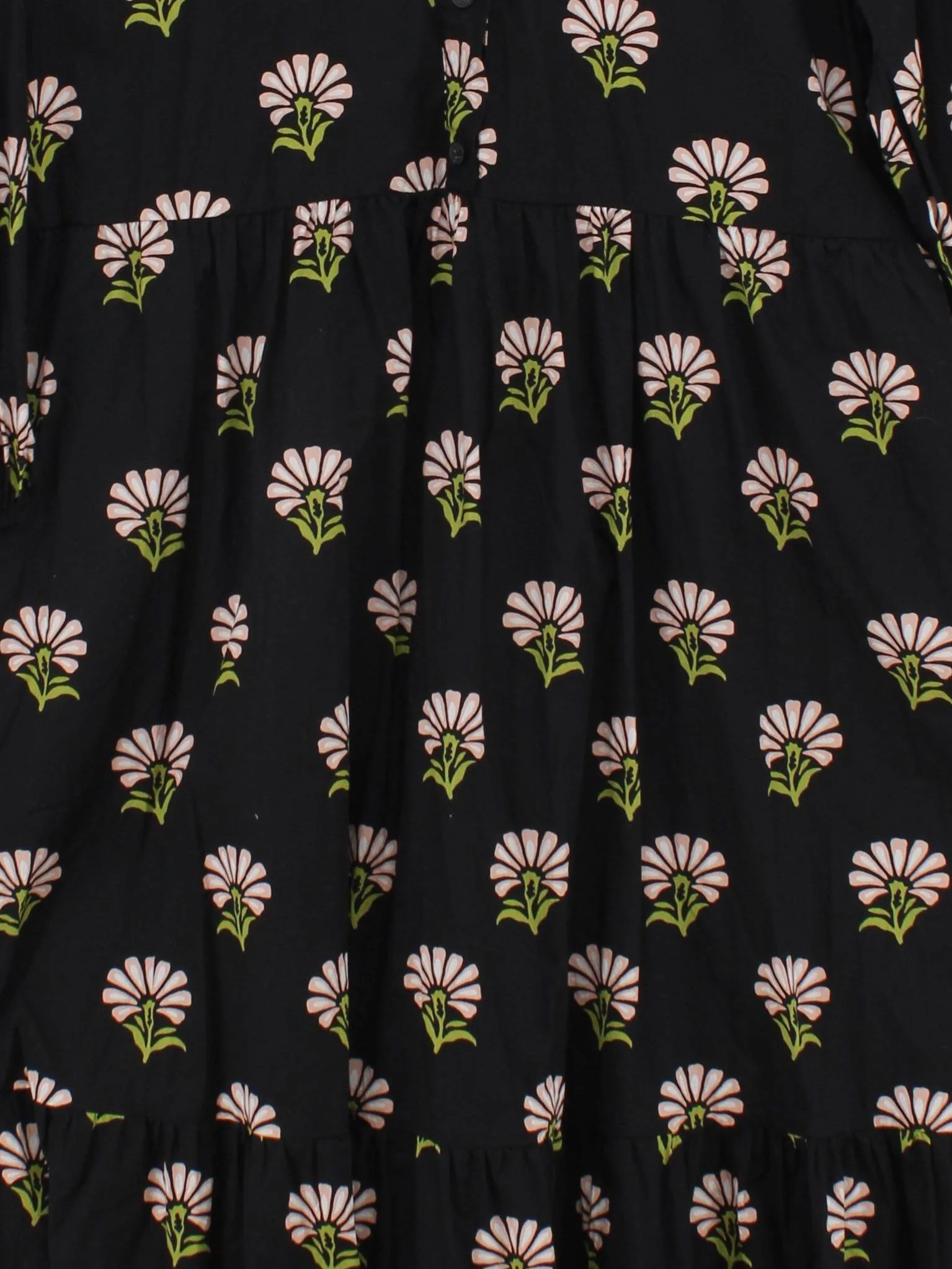 Maeve Shirt Midi Dress S in Black - Image 3