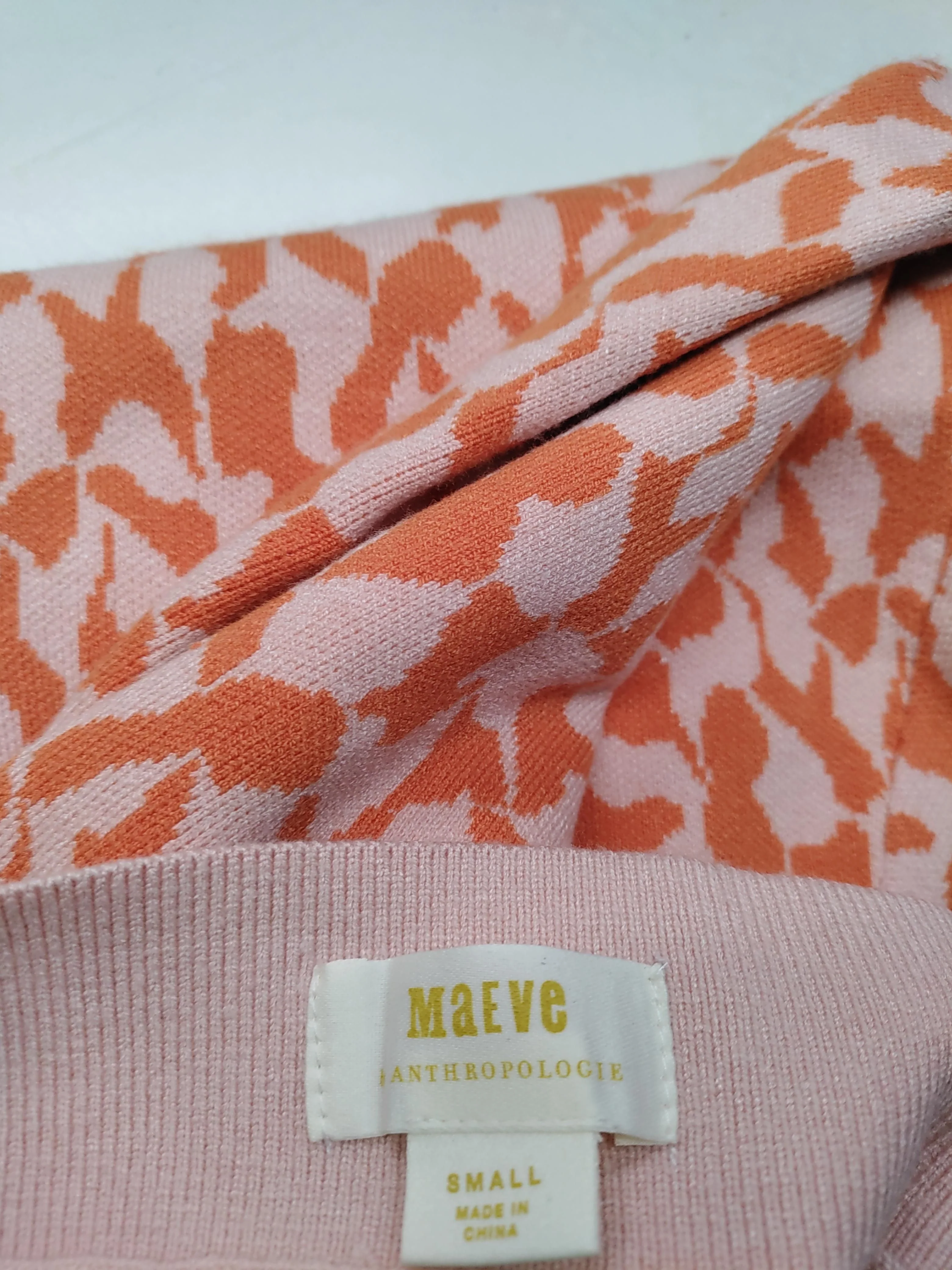 Maeve Women's Mini Skirt S Pink Viscose with Polyester, Nylon Short Mini - Image 5