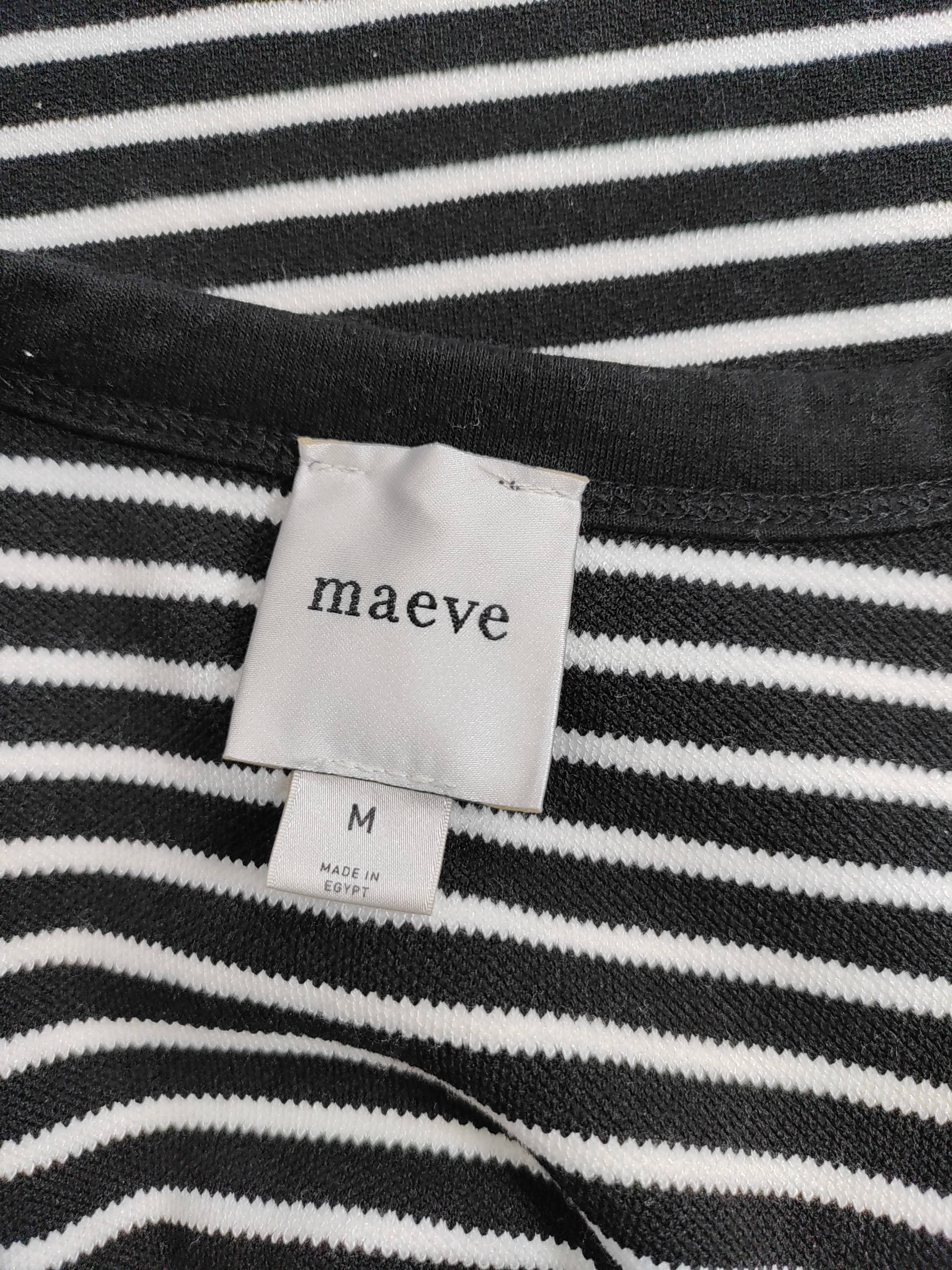 Maeve Women's Top M Multi Polyester with Viscose, Elastane Basic - Image 5