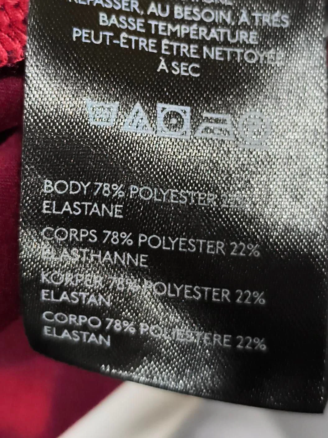 Maeve Women's Top XL Red Polyester with Elastane Basic - Image 6