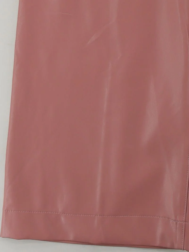 Maeve Women's Trousers UK 6 Pink Polyester with Viscose, Elastane Cropped - Image 4