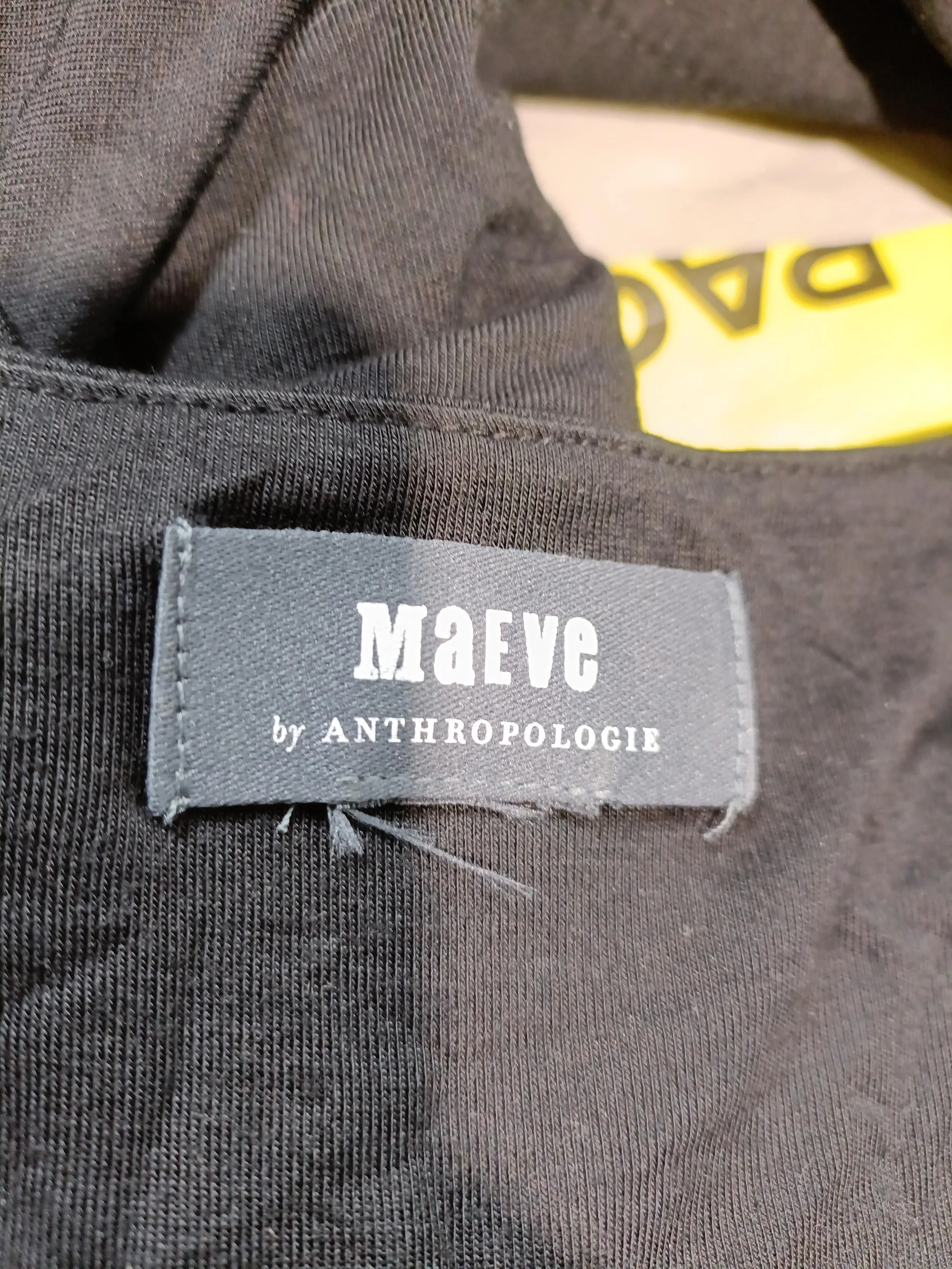 Maeve Wrap Midi Dress M in Black - Image 5