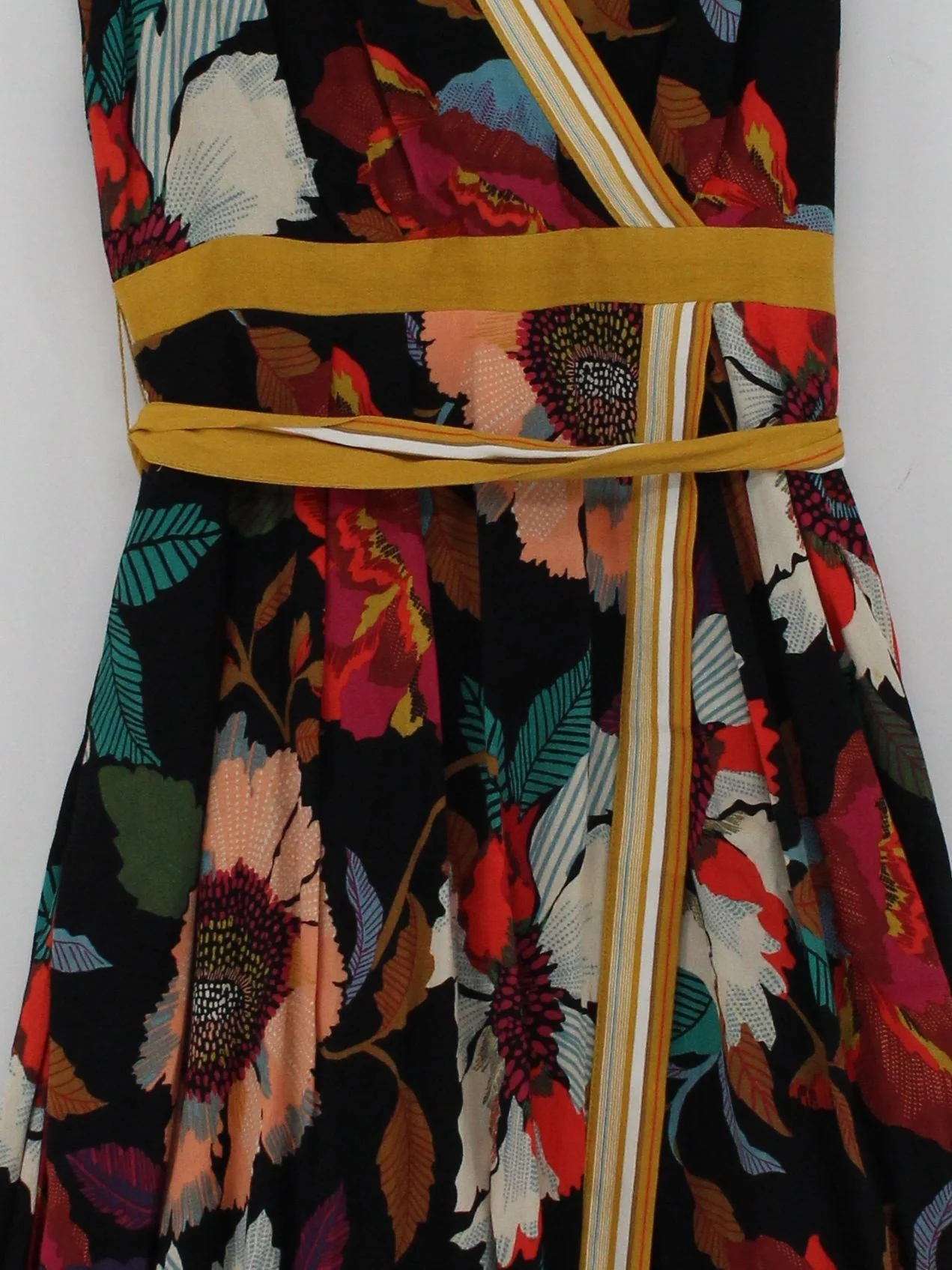 Maeve Wrap Midi Dress UK8 in Multi - Image 3