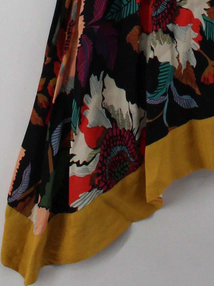 Maeve Wrap Midi Dress UK8 in Multi - Image 4