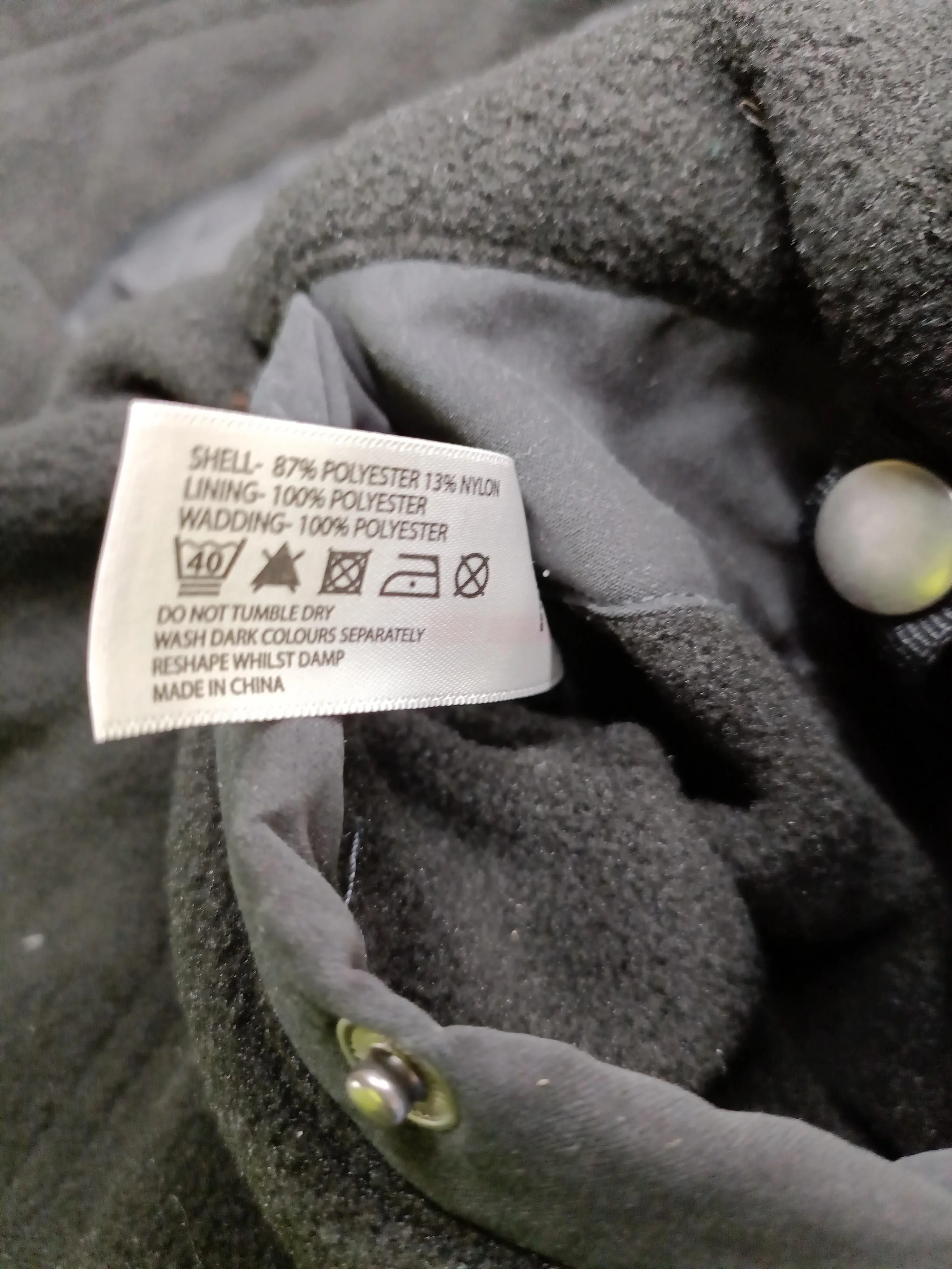 Maine Bomber Jacket jacket black - Image 8