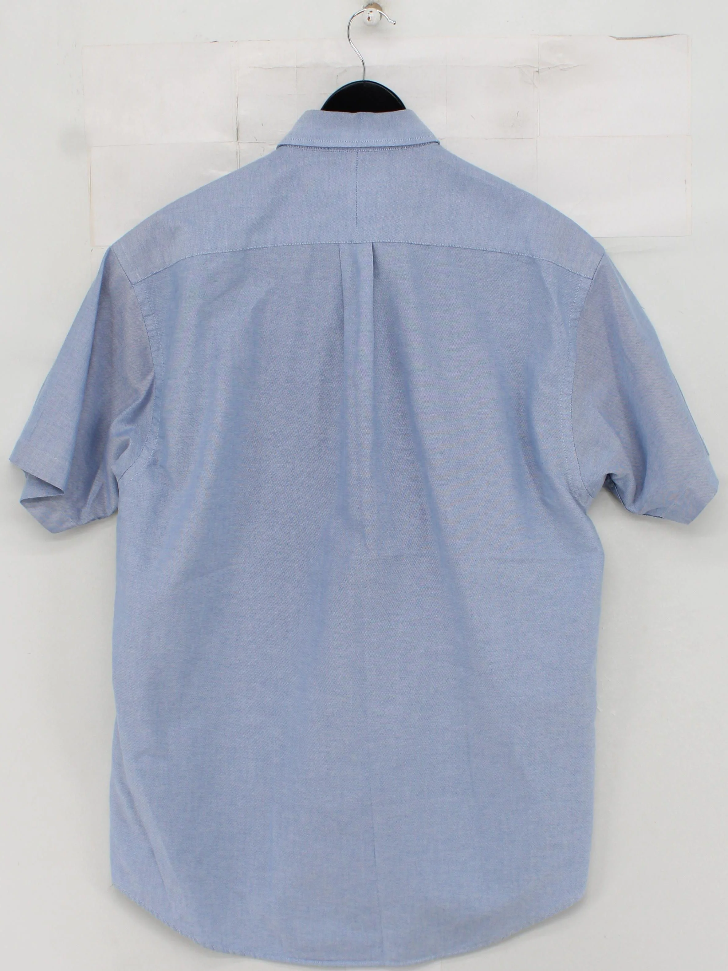 Maine Men's Shirt Chest: 41 in Blue Cotton with Polyester Basic - Image 2