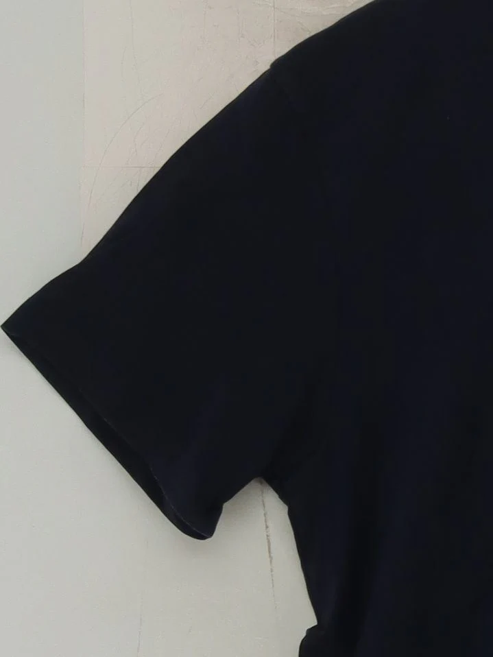 Maison Kitsuné Men's T-Shirt S Blue 100% Cotton Basic - Image 4