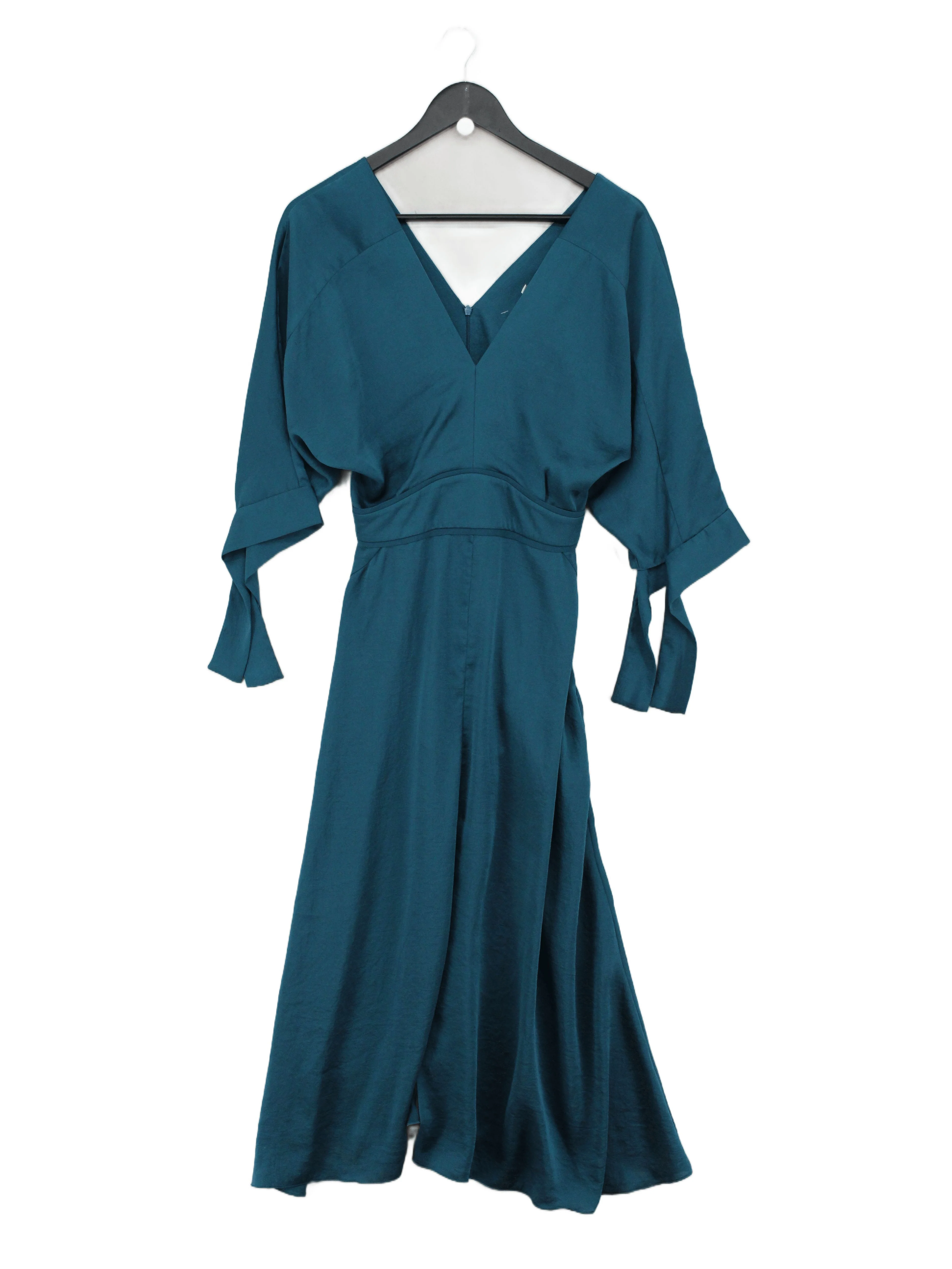 Maje A-Line Midi Dress UK6 in Blue