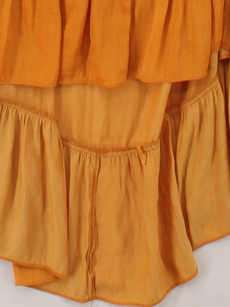 Maje Maxi Dress L in Orange - Image 4