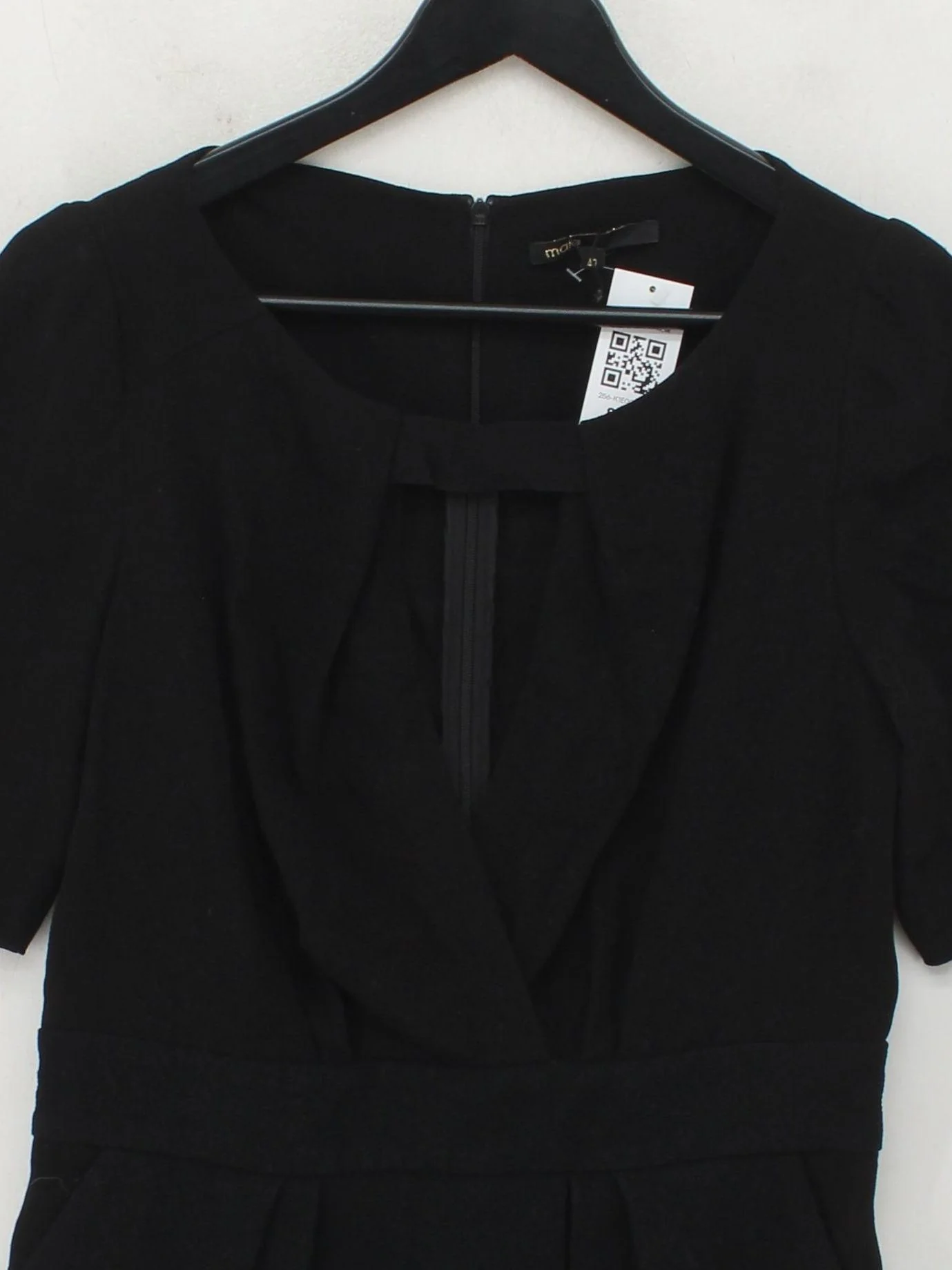 Maje Mini Dress in Black - Image 3