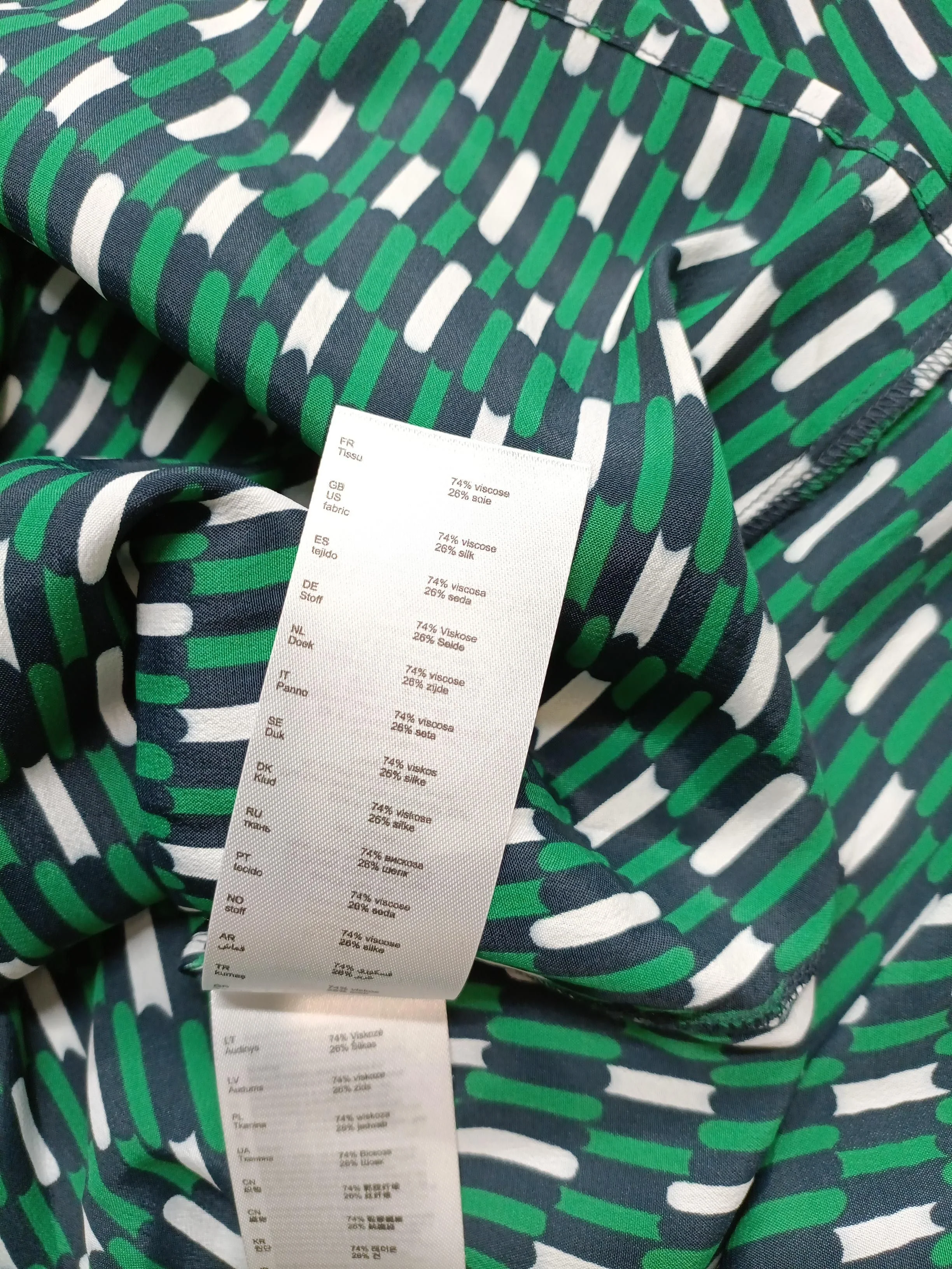 Maje Mini Dress S in Green - Image 6