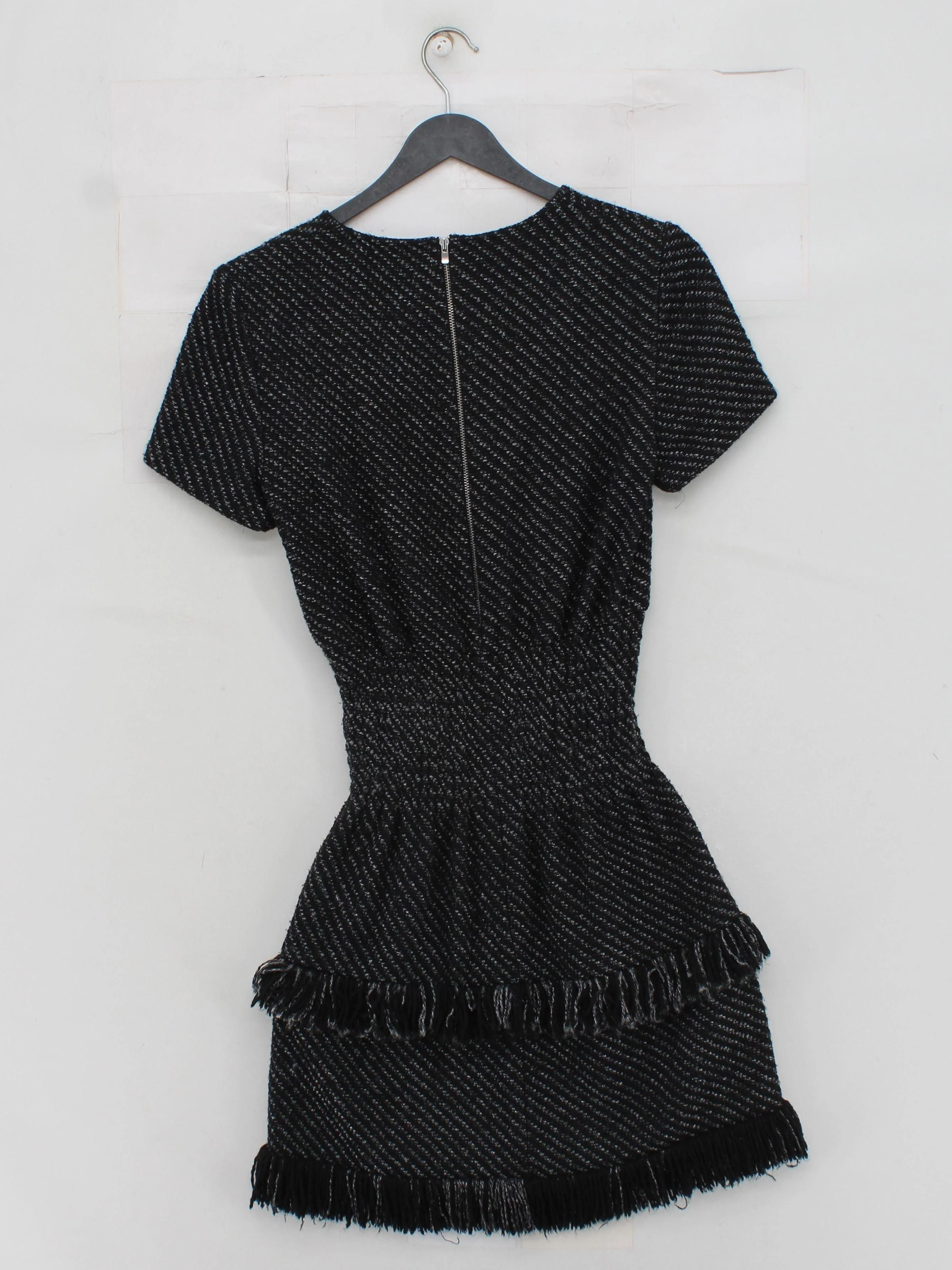 Maje Mini Dress UK2 in Black - Image 2