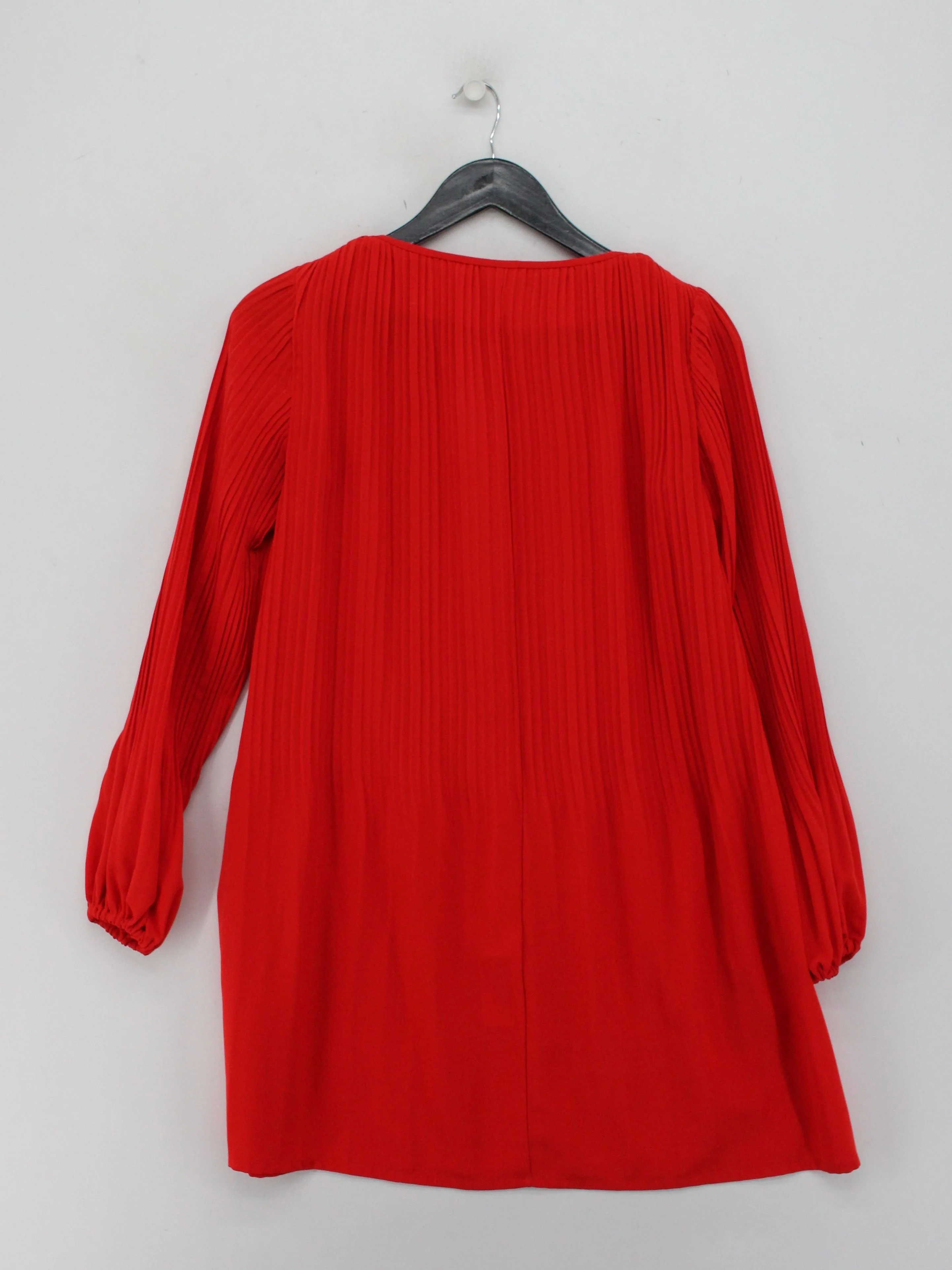 Maje Shirt Mini Dress S in Red - Image 2