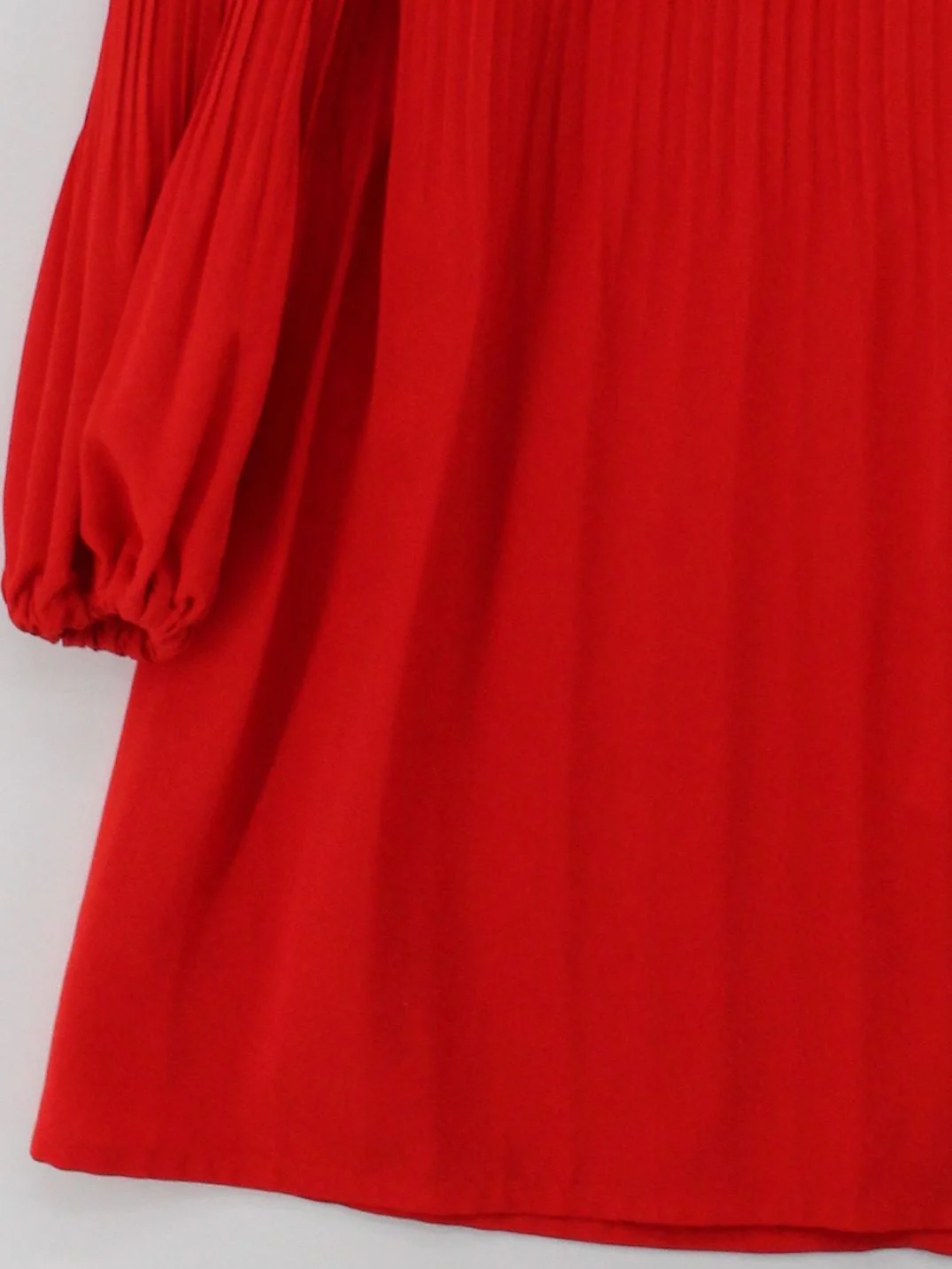 Maje Shirt Mini Dress S in Red - Image 4