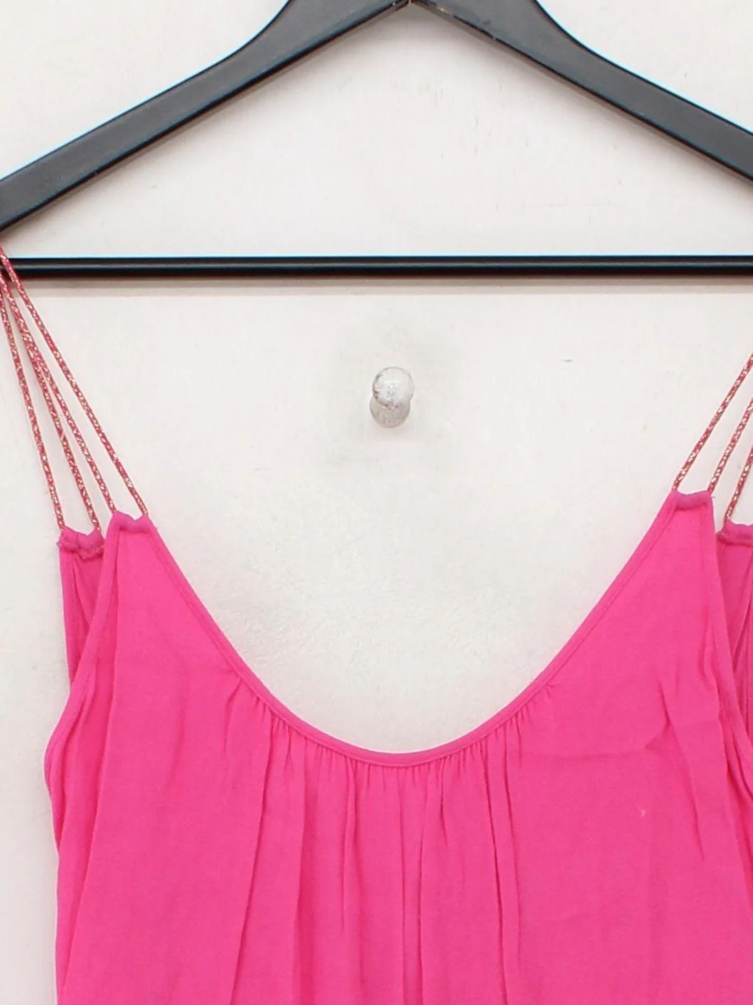 Maje Slip Maxi Dress S in Pink - Image 3