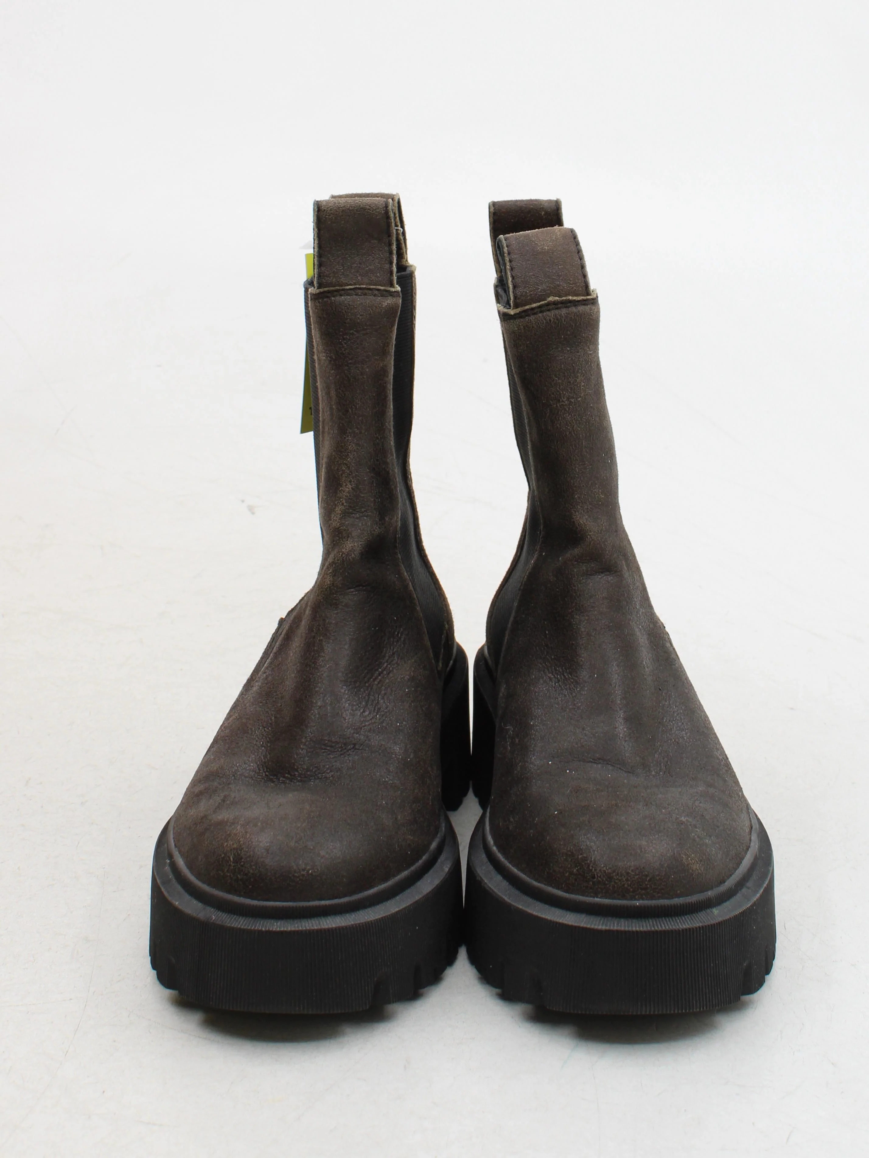 Maje Women's Boots UK 7 Brown 100% Suede Chelsea - Image 2