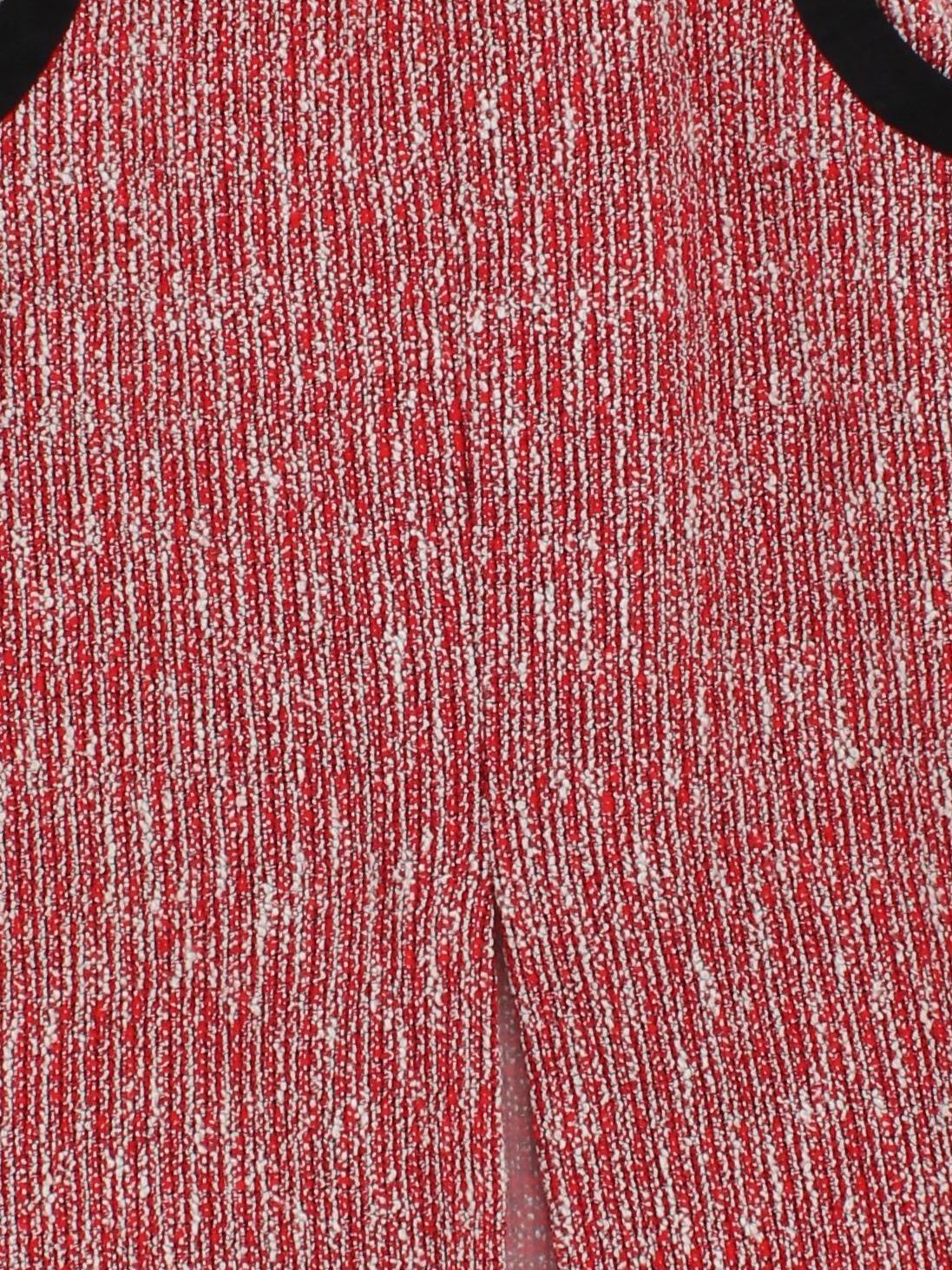 Maje Women's Midi Skirt UK 12 Red 100% Other Midi Straight & Pencil - Image 3