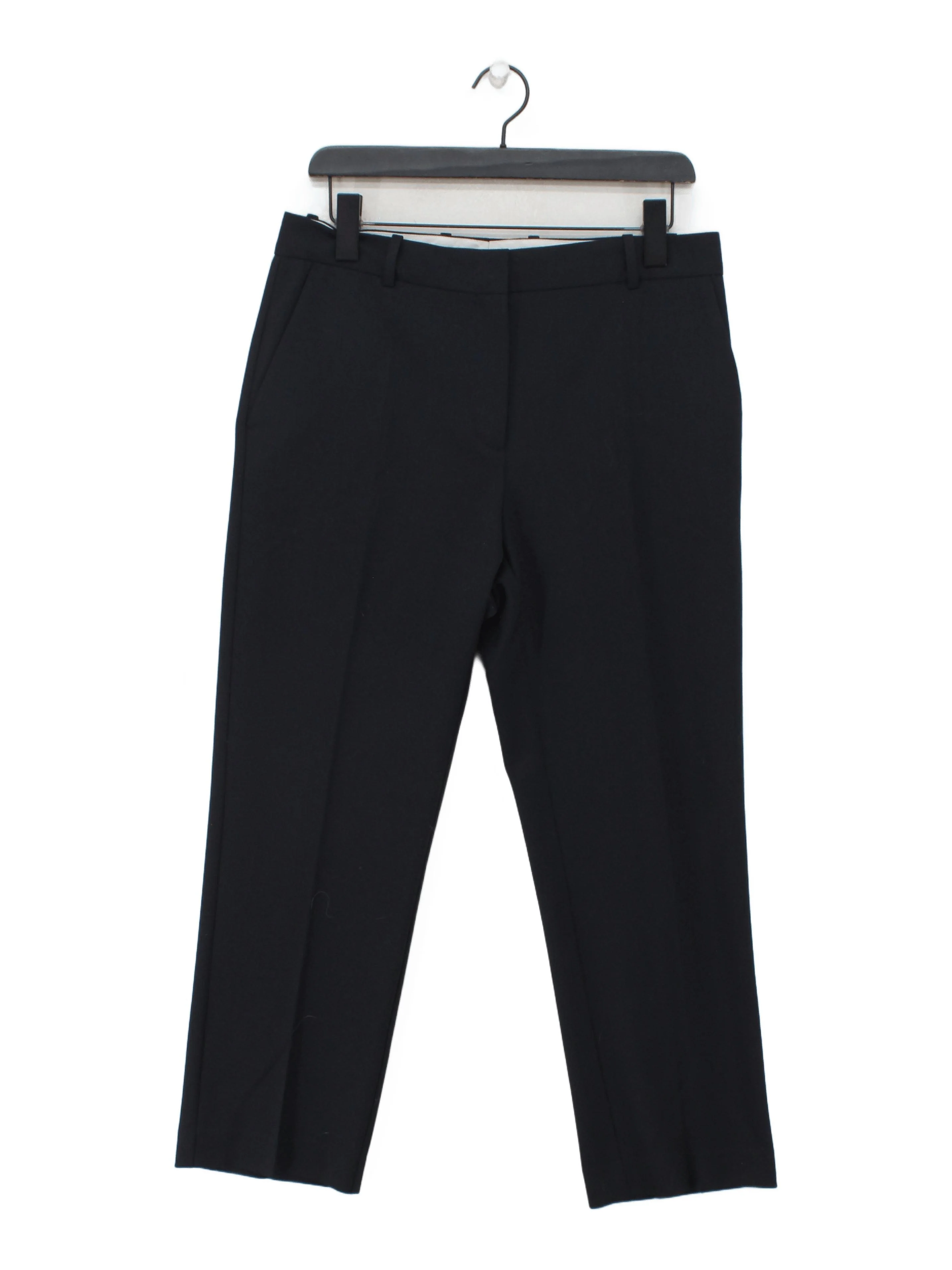 Maje Women's Suit Trousers UK 12 Black Polyester