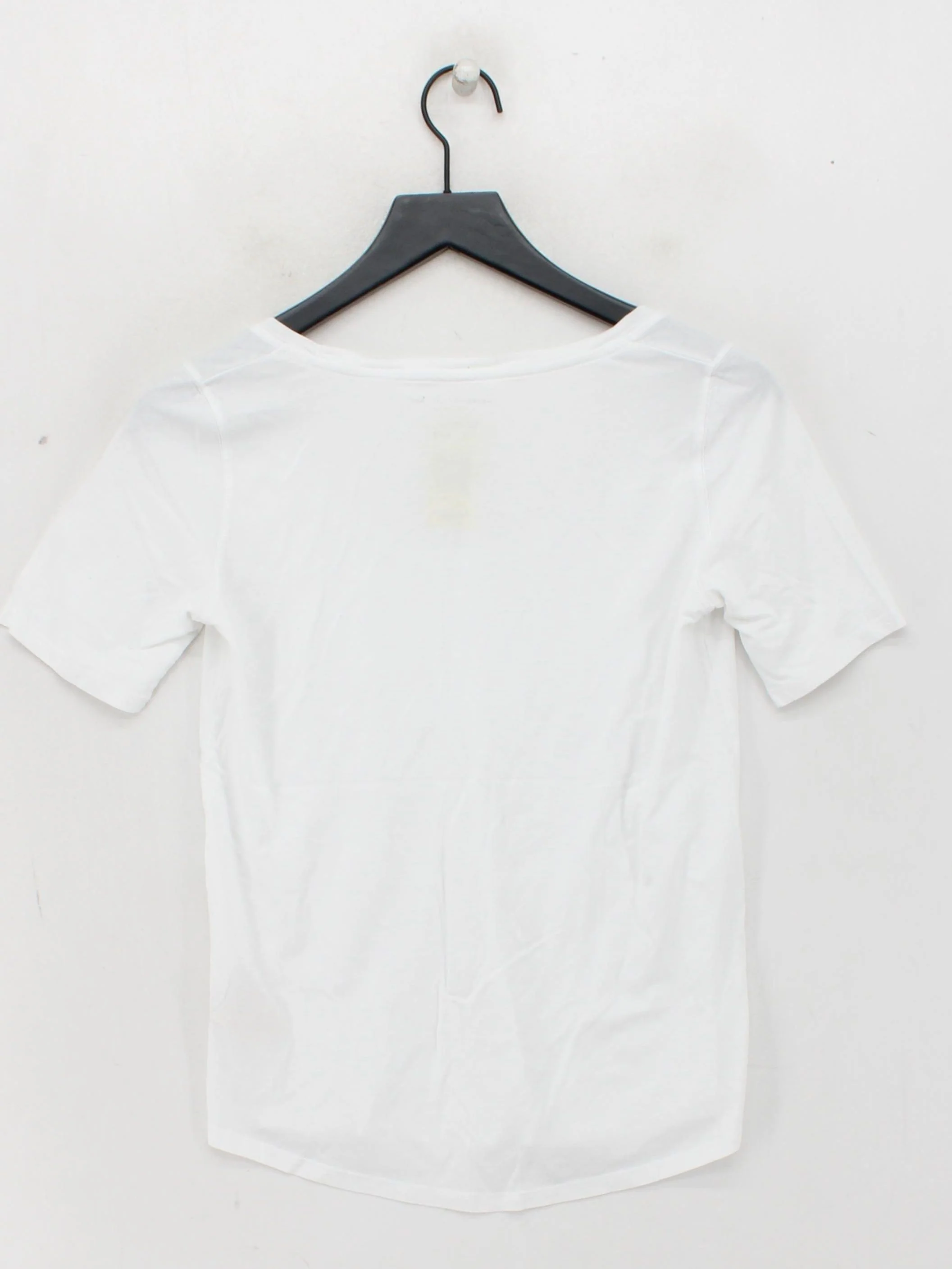 Majestic Filatures Women's T-Shirt S White Lyocell Modal with Cotton Basic - Image 2