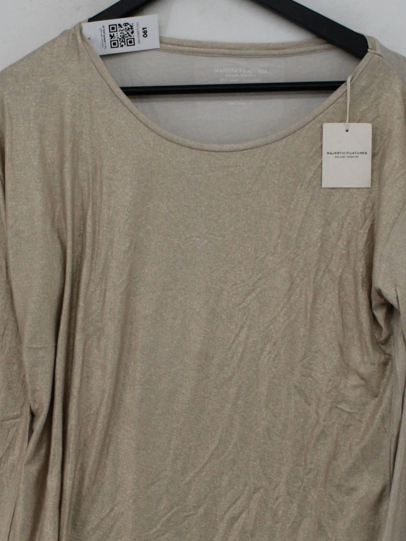 Majestic Filatures Women's Top Cream Viscose with Elastane Basic - Image 3