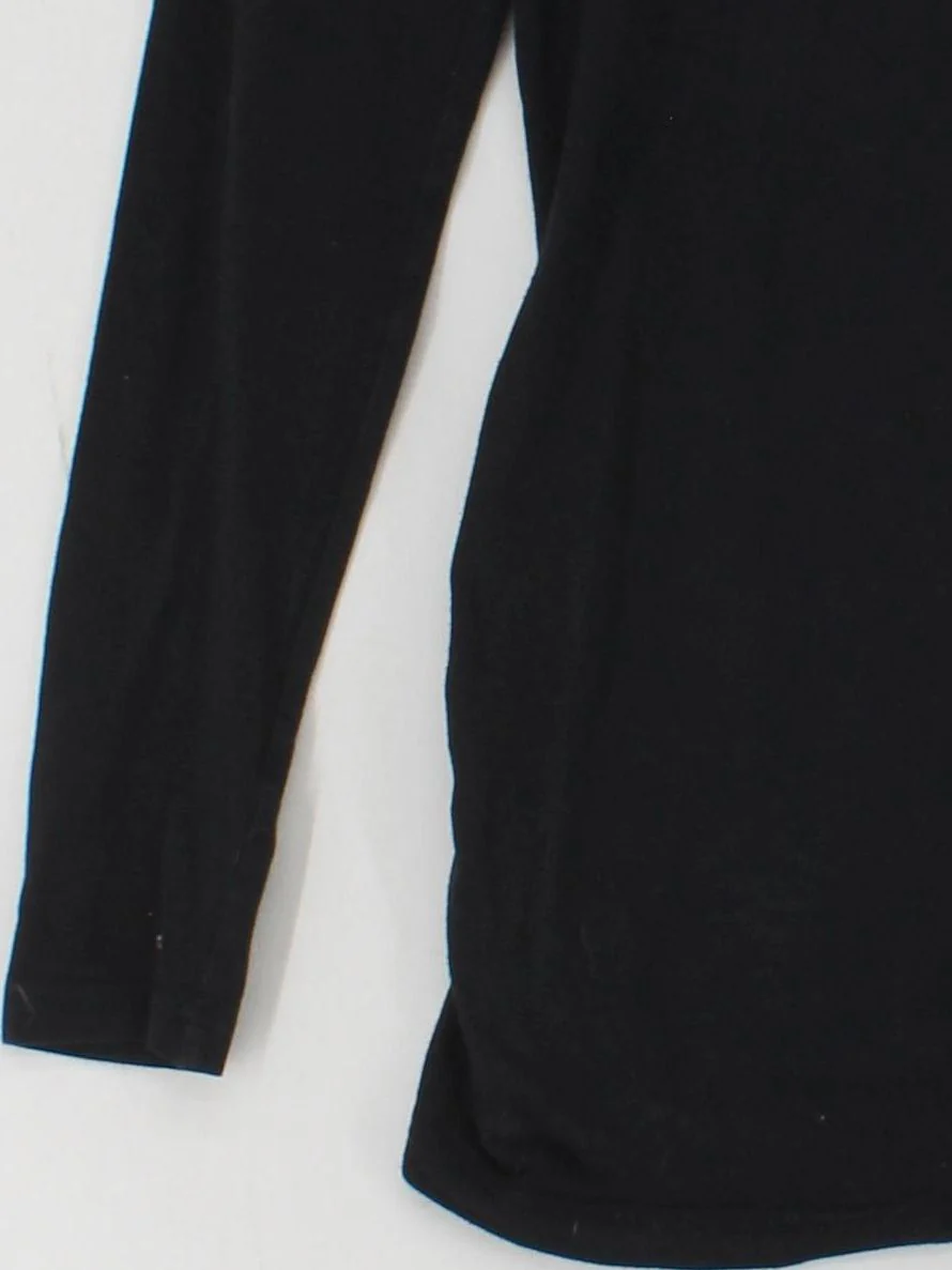 Mamas & Papas Women's Maternity Top UK 6 Black Cotton with Elastane Pullover - Image 4