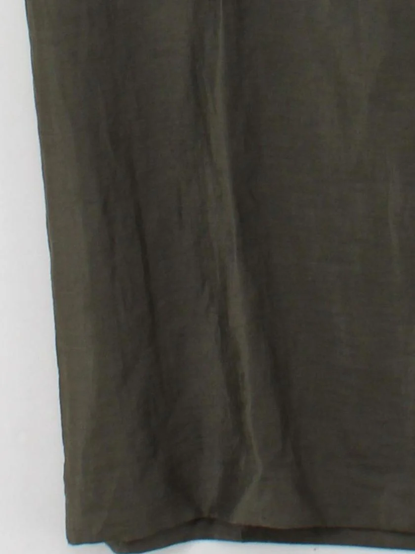 Mamut Women's Maxi Skirt UK 14 Green Linen with Viscose, Polyamide Long Maxi - Image 4