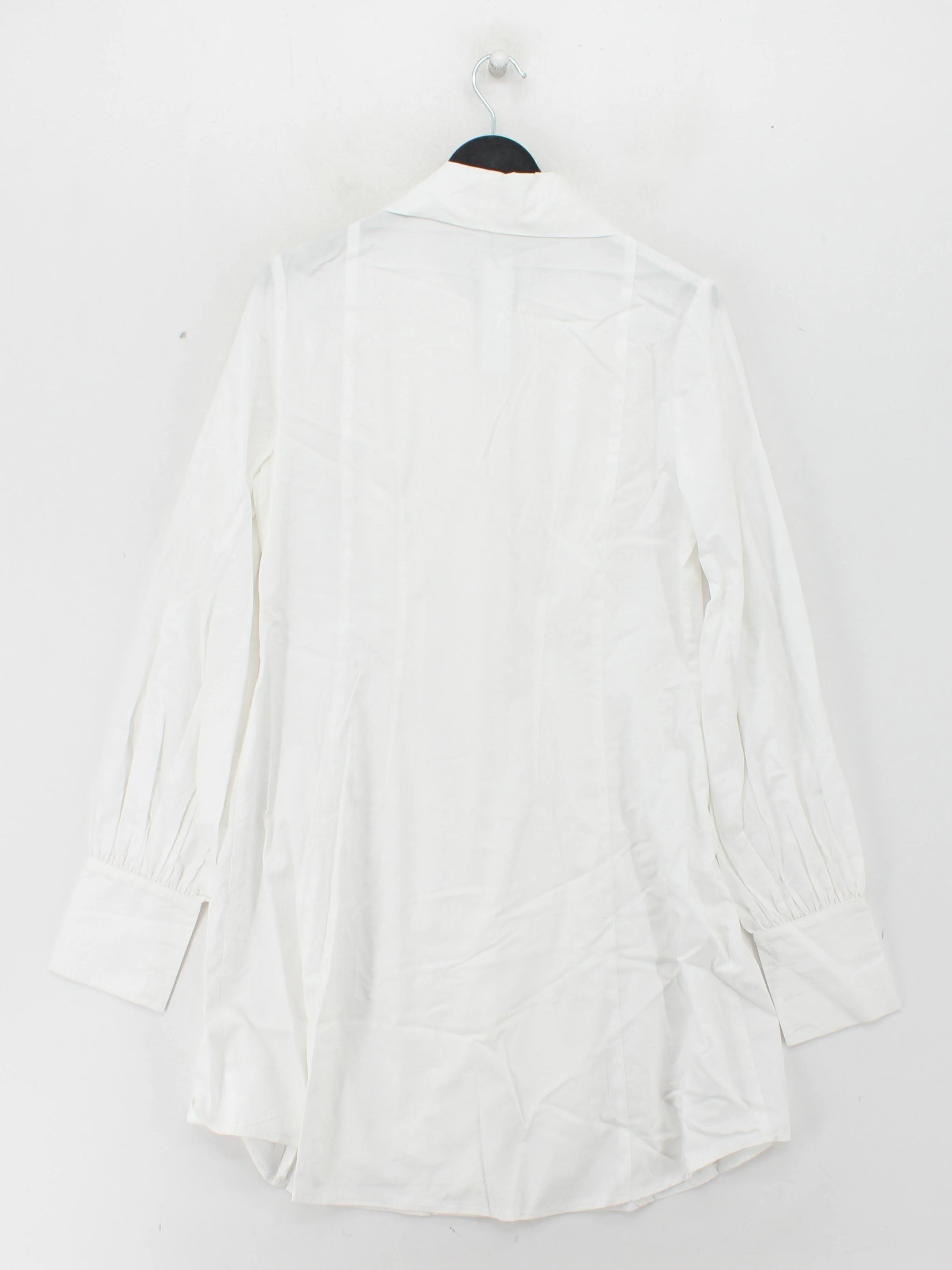 Mamzi Shirt Mini Dress M in White RRP £205 - Image 2