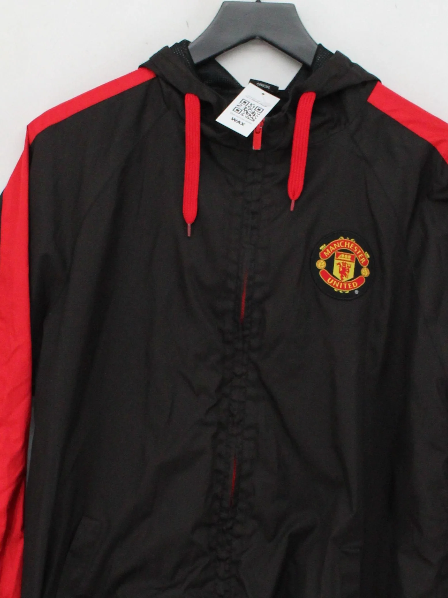 Manchester United Windbreaker jacket black - Image 3