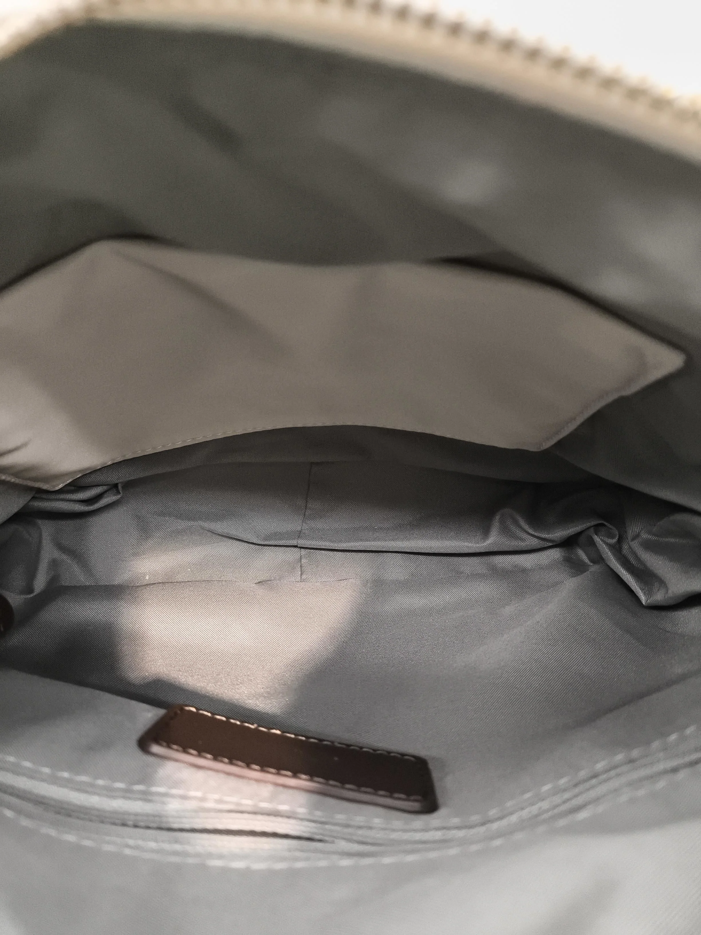 Mandarina Duck Men's Bag Cream 100% Nylon Satchel - Image 4