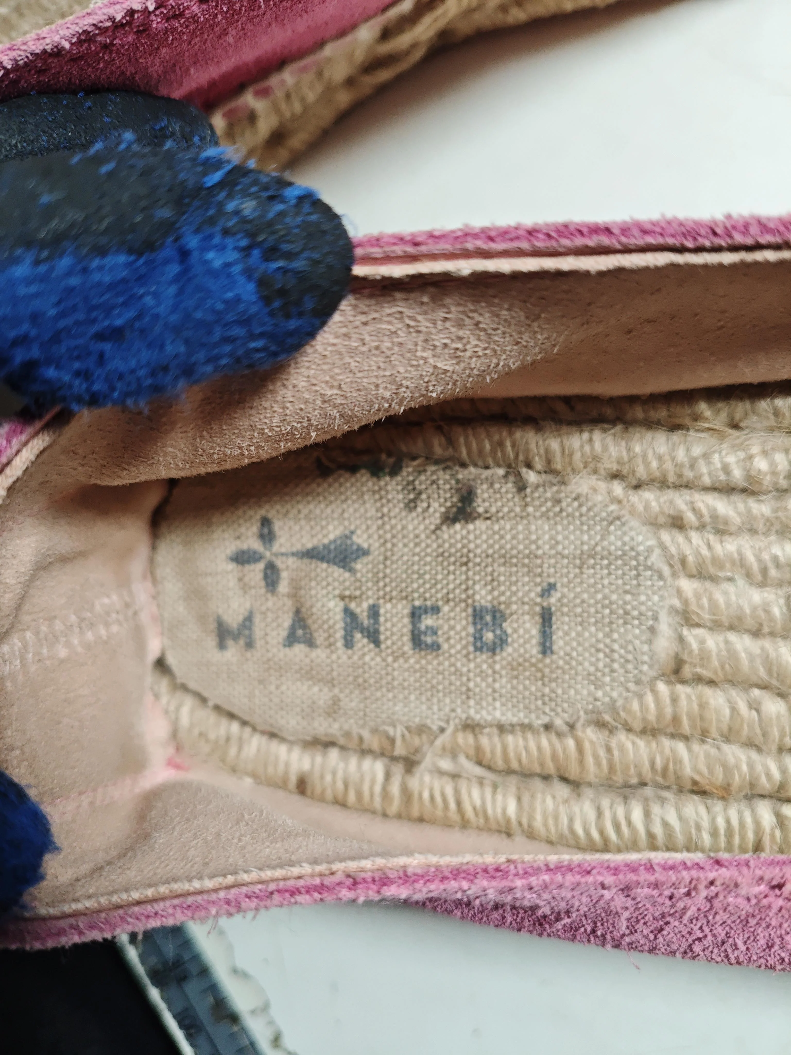 Manebi Women's Flat Shoes UK 6 Pink 100% Suede Loafer - Image 10