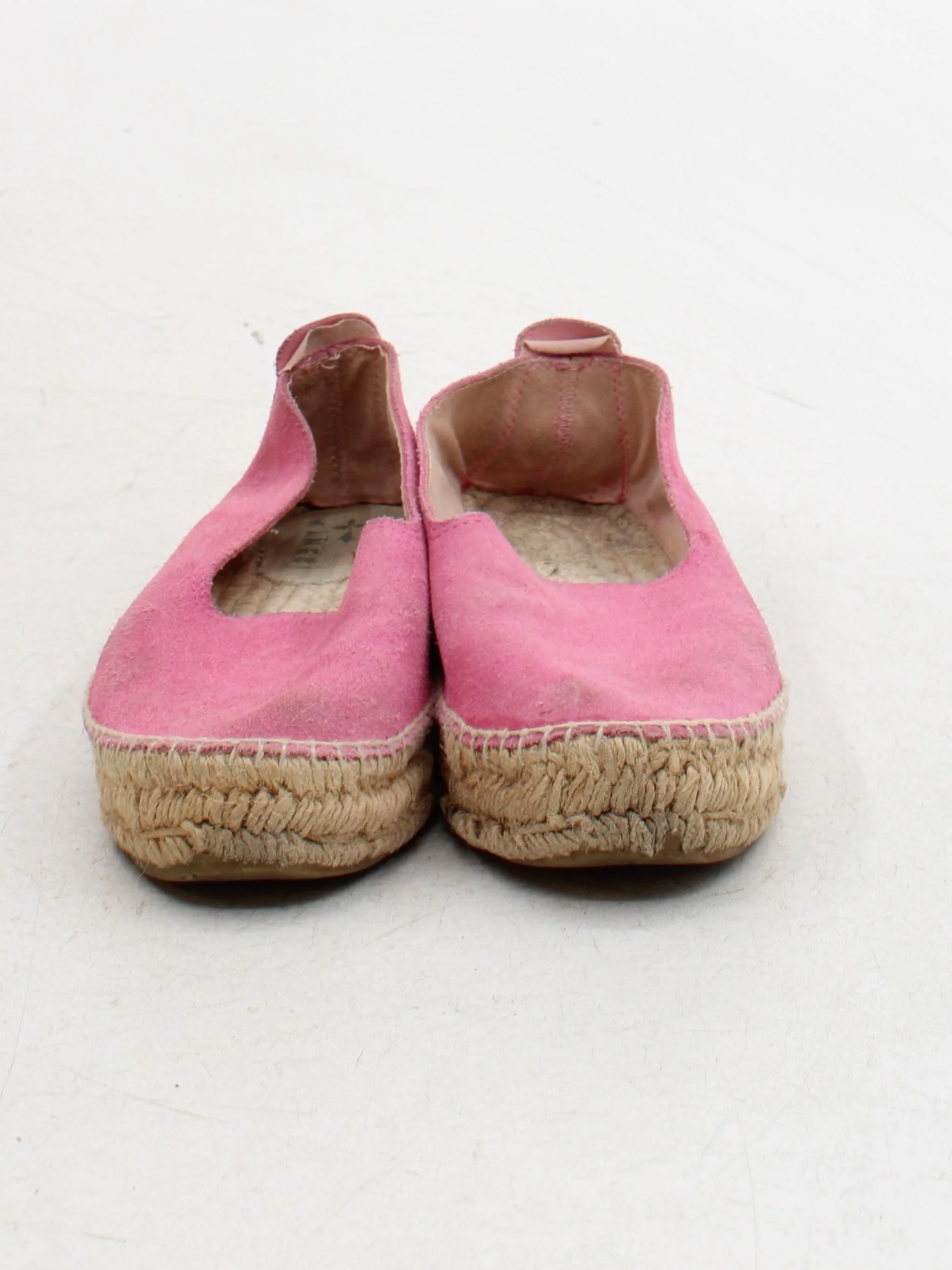 Manebi Women's Flat Shoes UK 6 Pink 100% Suede Loafer - Image 2