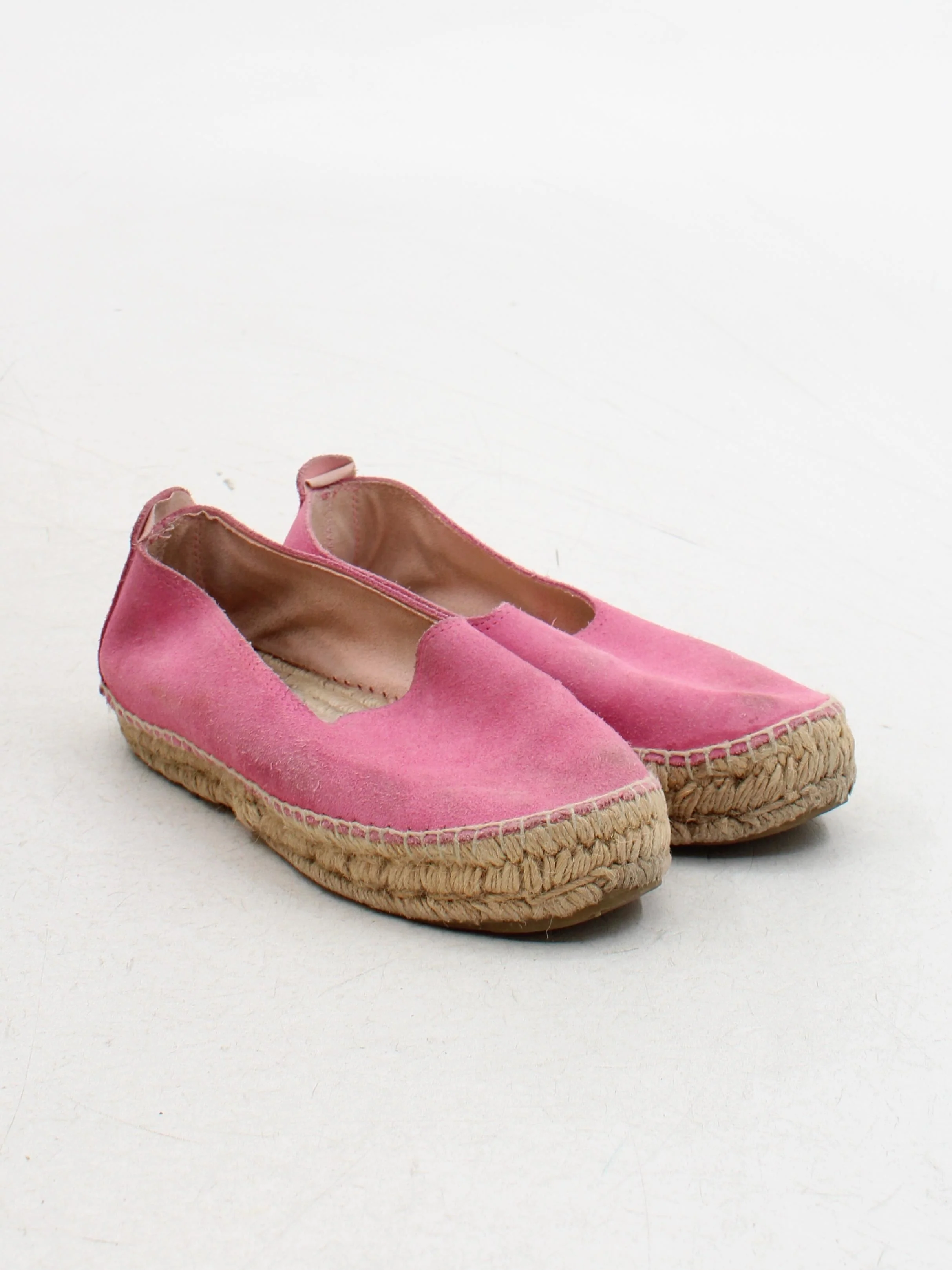 Manebi Women's Flat Shoes UK 6 Pink 100% Suede Loafer - Image 4