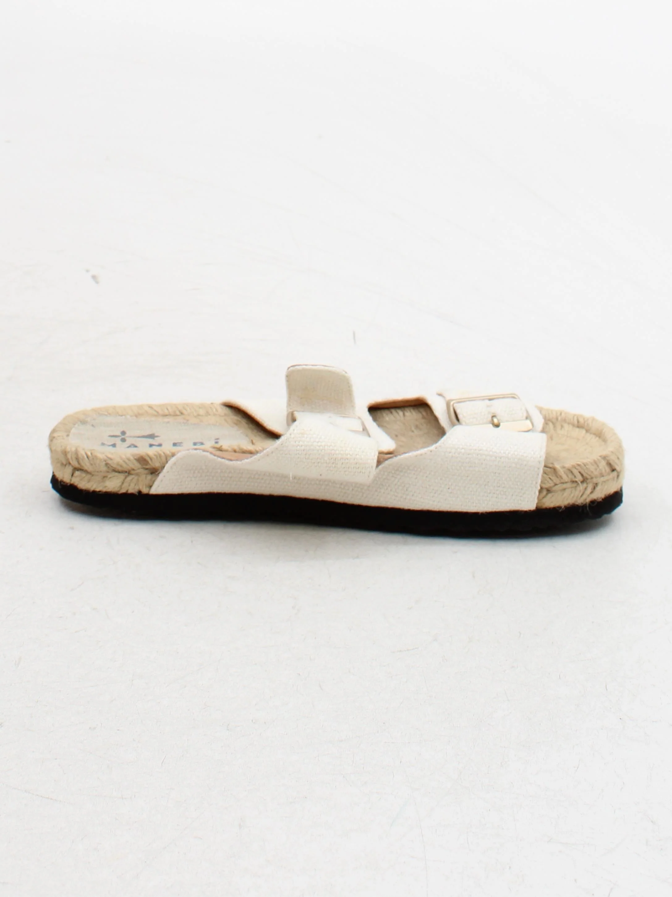 Manebi Women's Sandals UK 6 Cream 100% Other Espadrille - Image 5