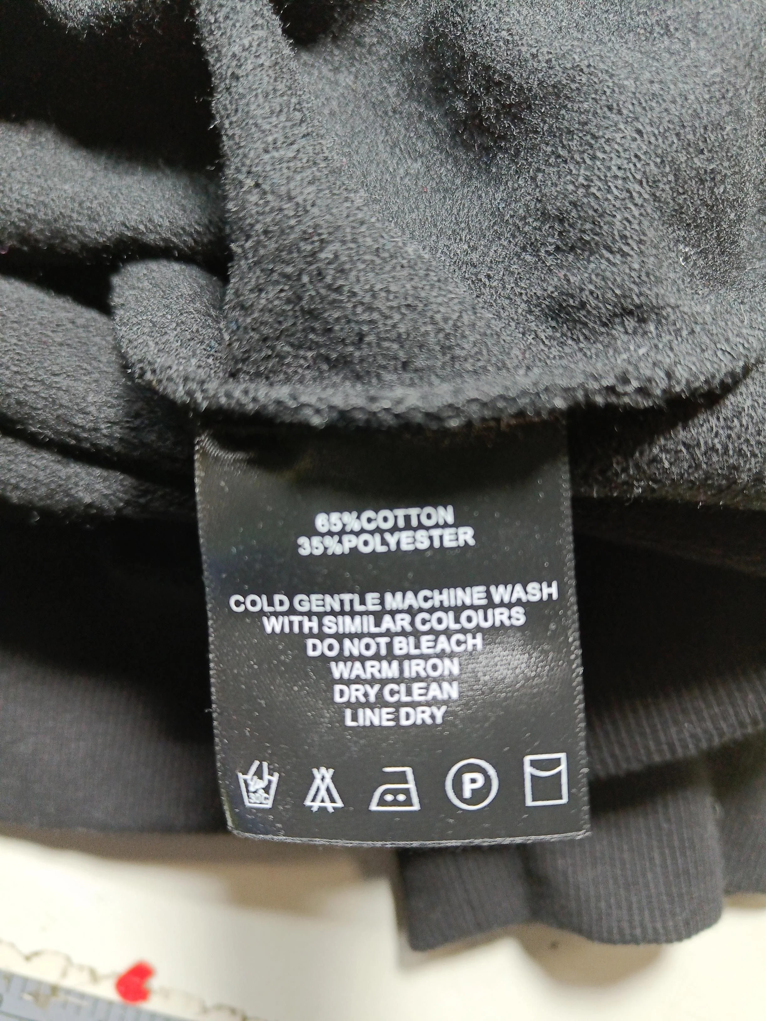Maniere De Voir Men's Hoodie M Black Graphic Cotton with Polyester Pullover - Image 6