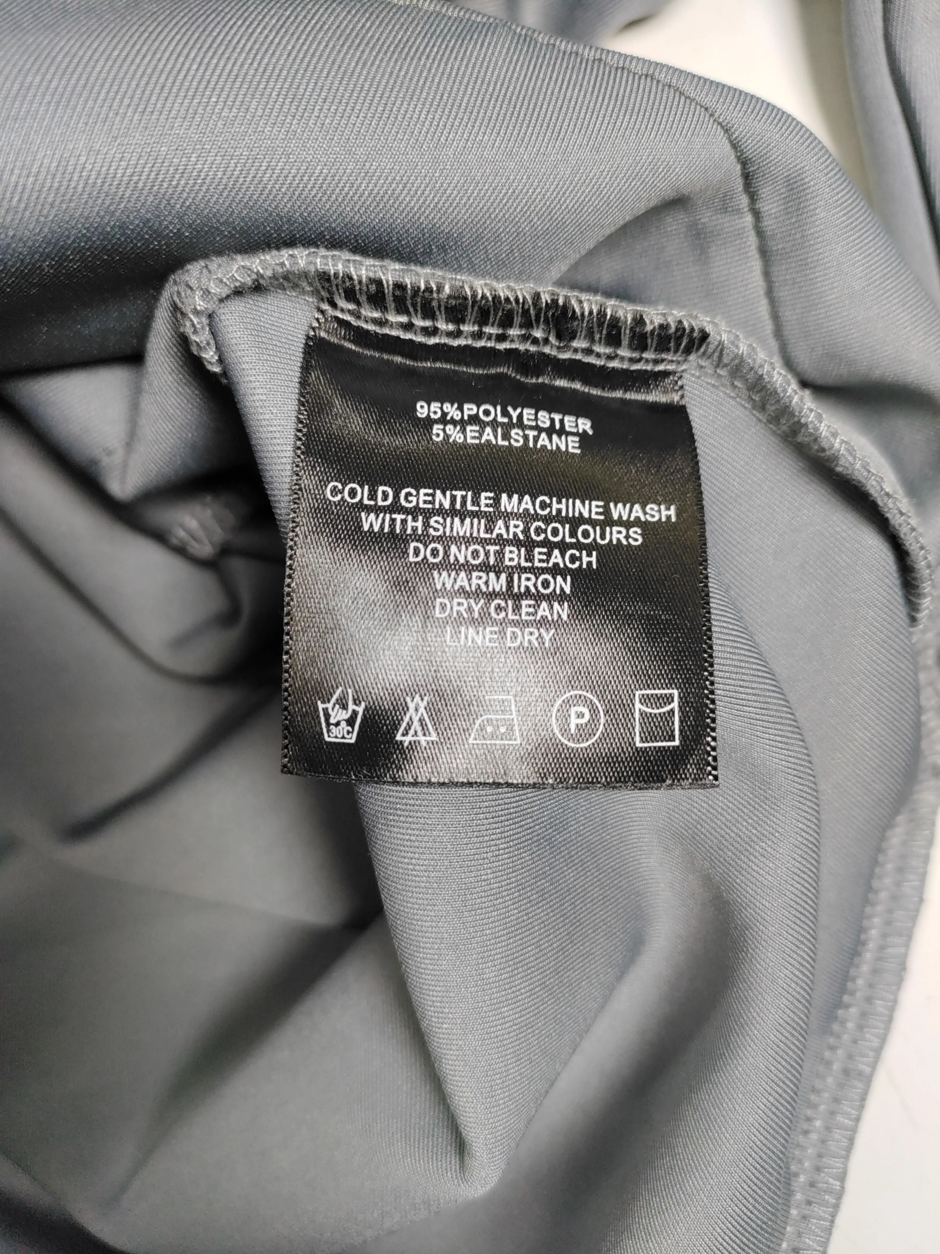 Maniere De Voir Men's Hoodie M Grey Polyester with Elastane Pullover - Image 7